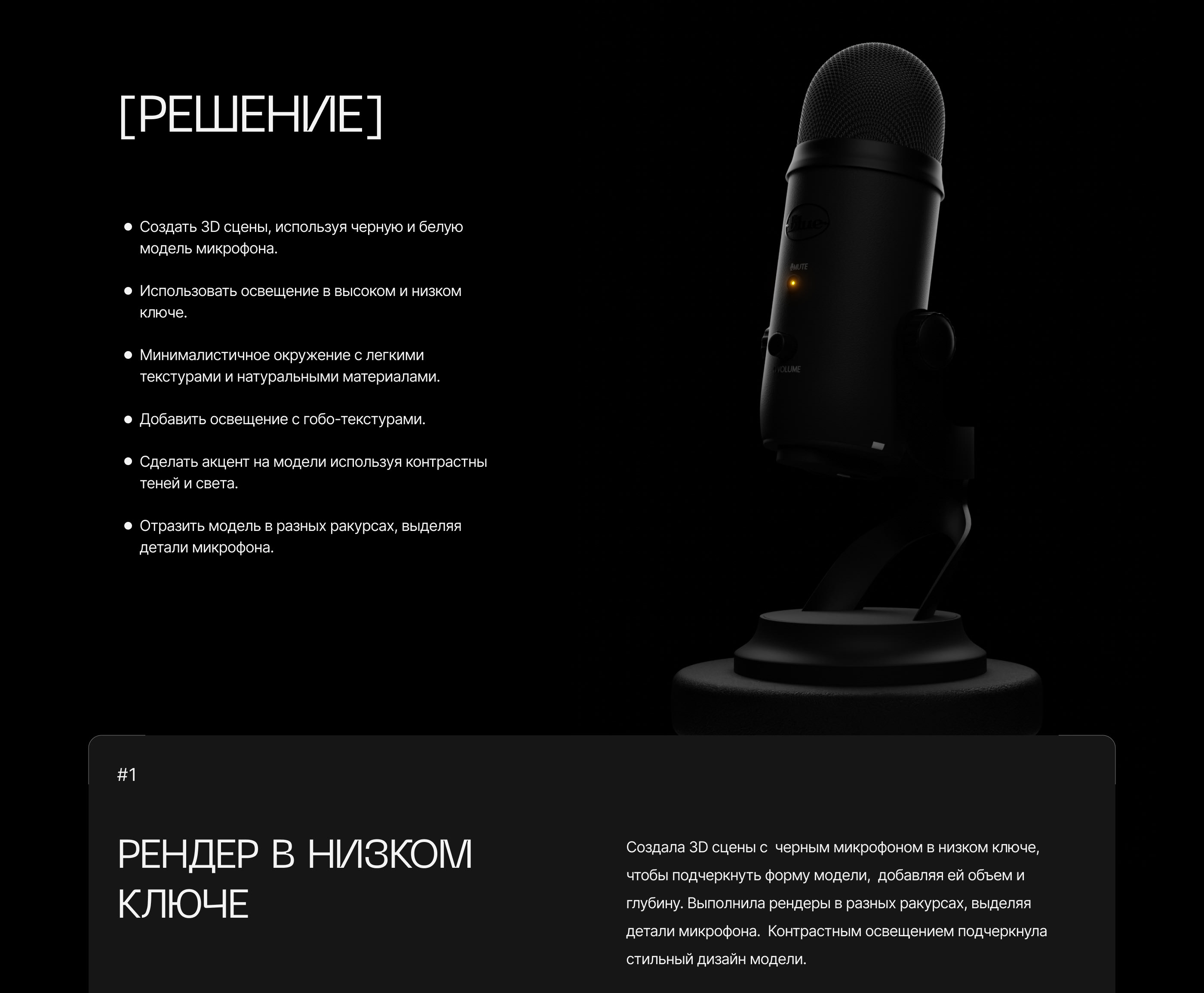 Microphone Blue Yeti 3D — Изображение №2 — Интерфейсы, 3D на Dprofile