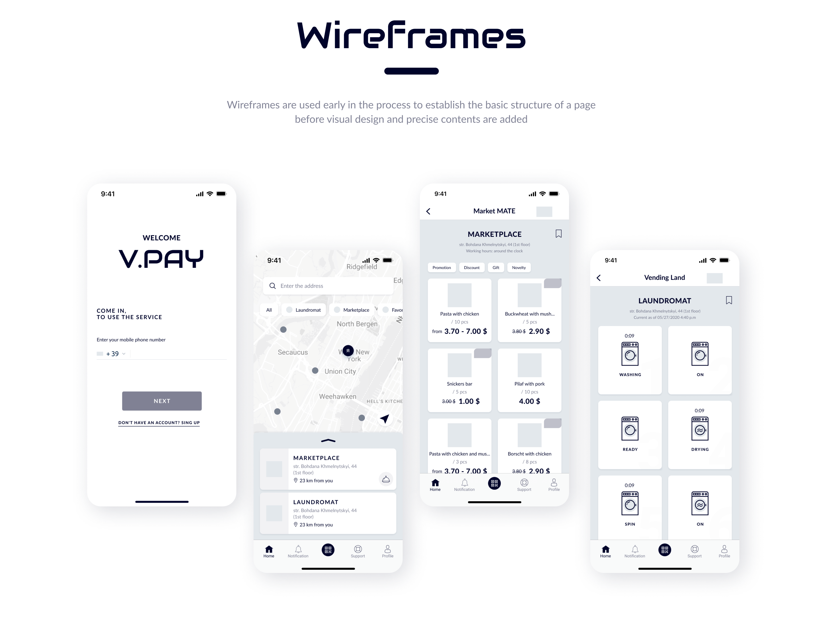 V.pay | Оплата без касс — Изображение №4 — Интерфейсы на Dprofile