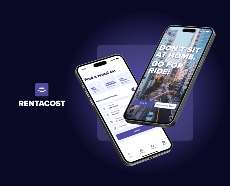 Rentacost |  Аренда автомобилей — Интерфейсы на Dprofile
