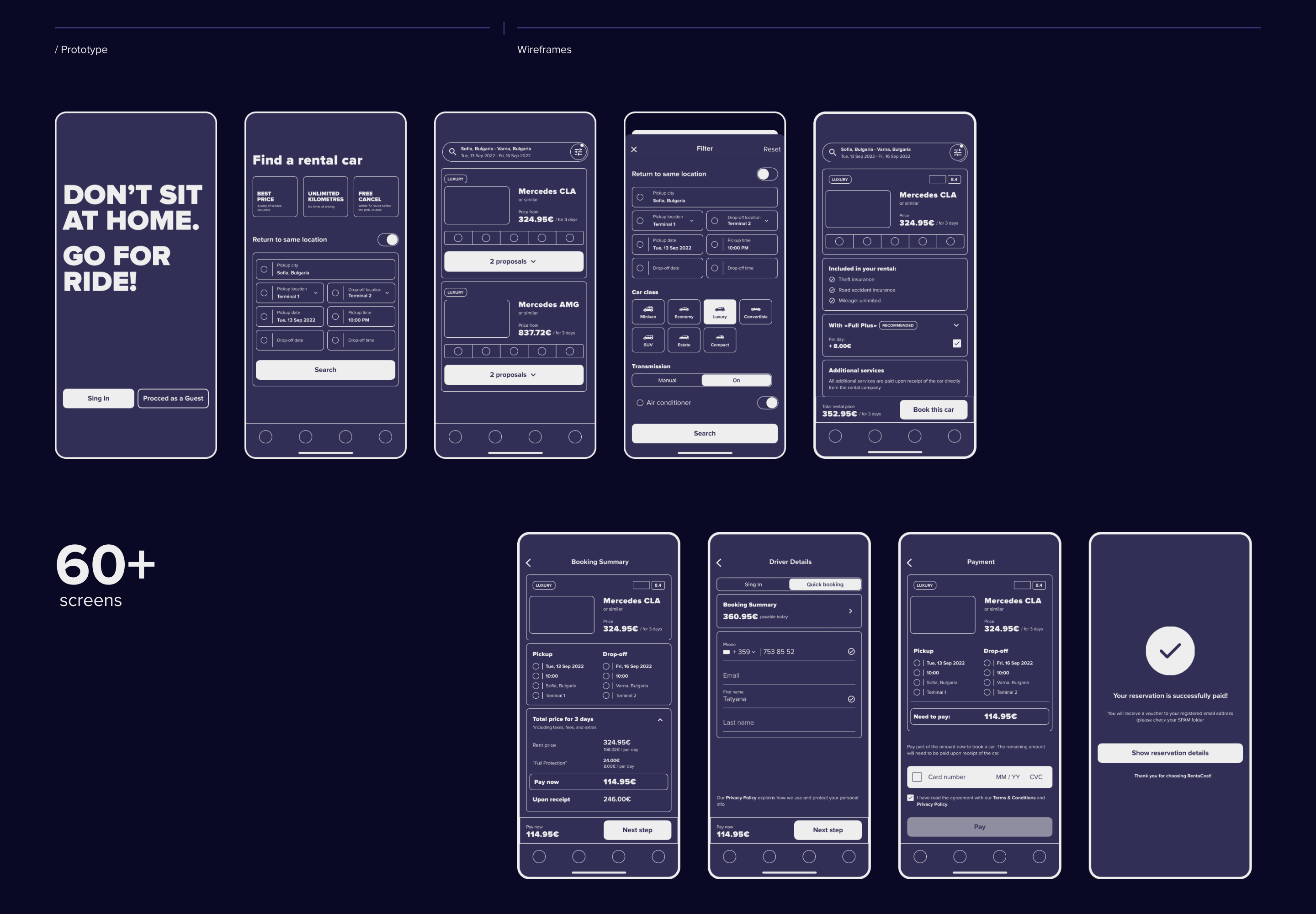 Rentacost |  Аренда автомобилей — Изображение №5 — Интерфейсы на Dprofile