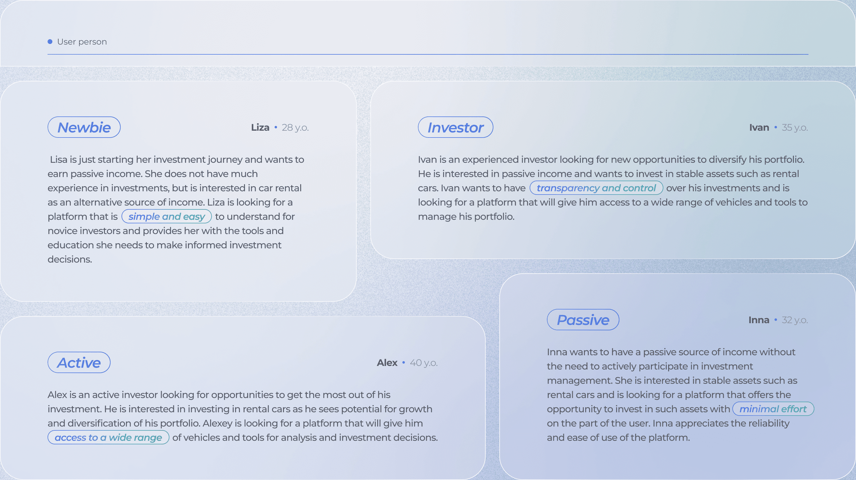 Carfract | CRM система для инвестирования в автопарк — Изображение №4 — Интерфейсы на Dprofile