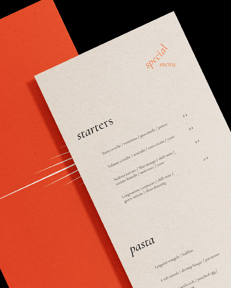 Seaside fish restaurant — Изображение №3 — Брендинг, Графика на Dprofile