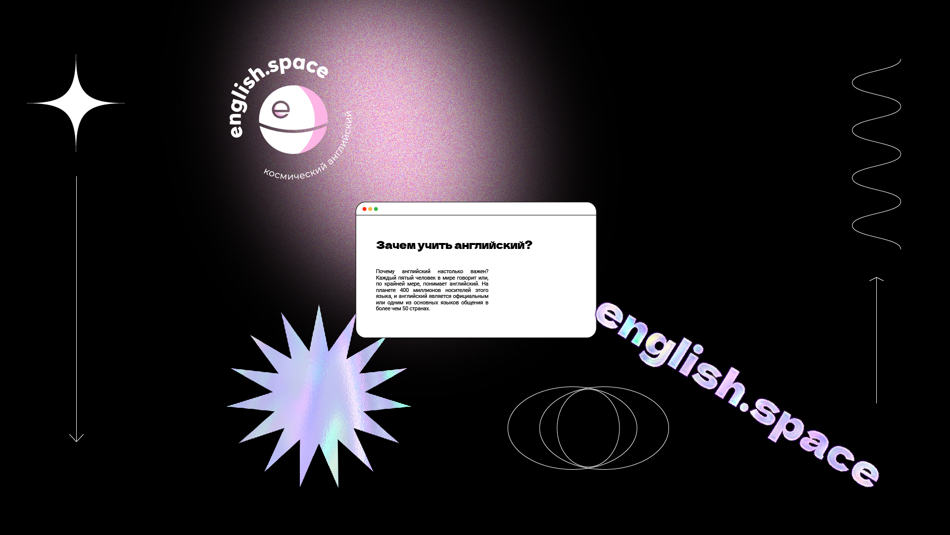 english.space — Изображение №1 — Брендинг, Графика на Dprofile