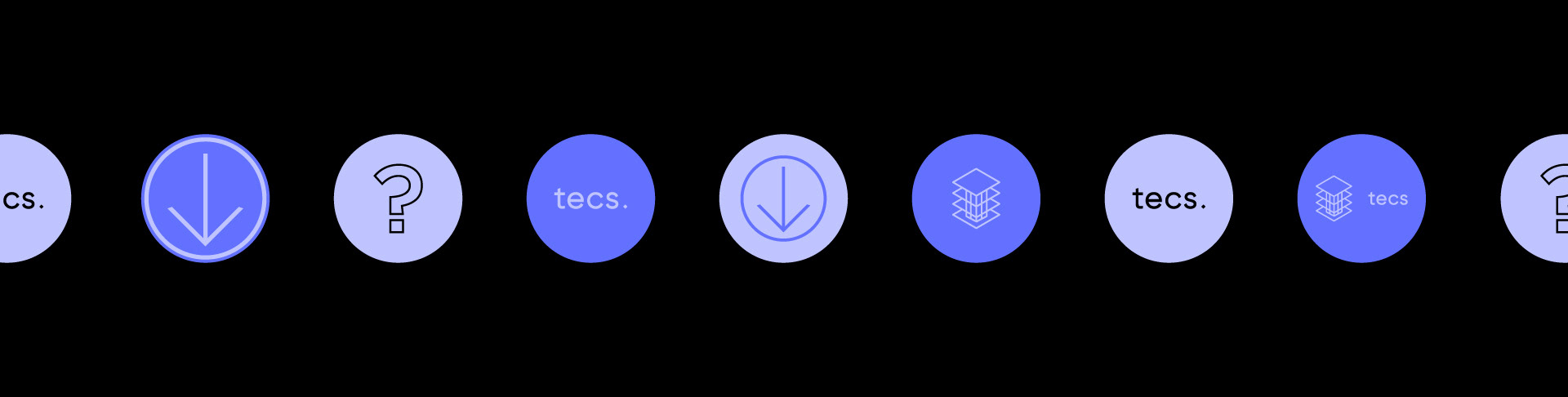 tecs brand identity — Изображение №6 — Брендинг, Графика на Dprofile