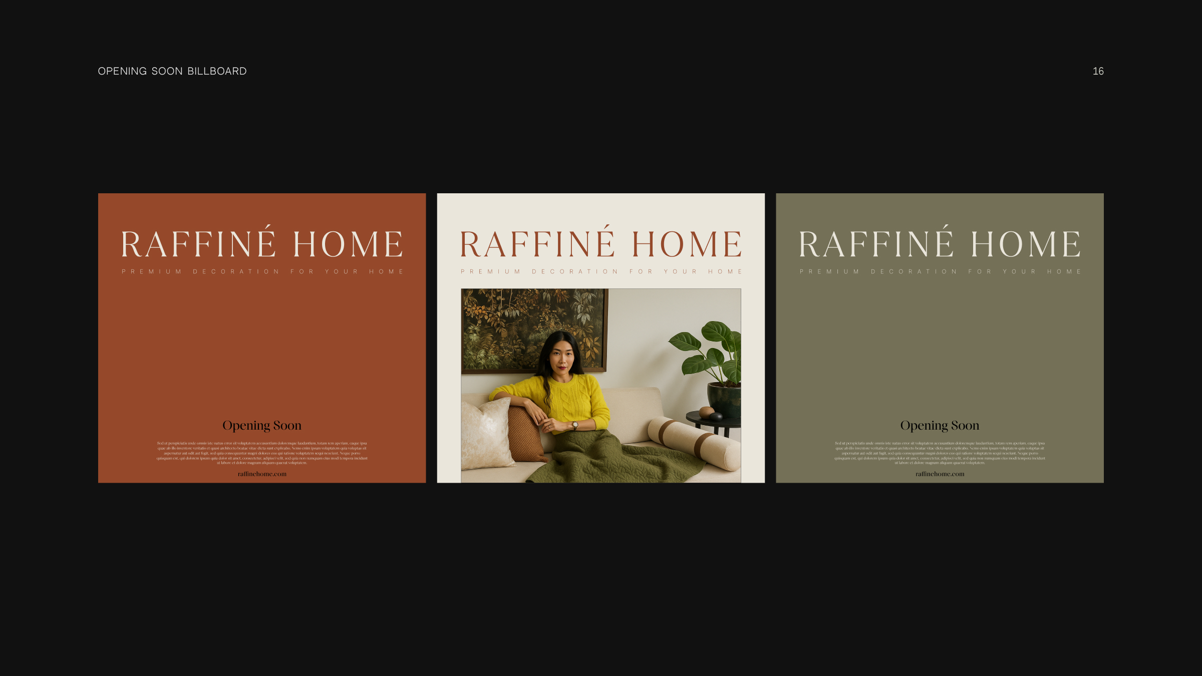 RAFFINE HOME — Изображение №18 — Брендинг на Dprofile