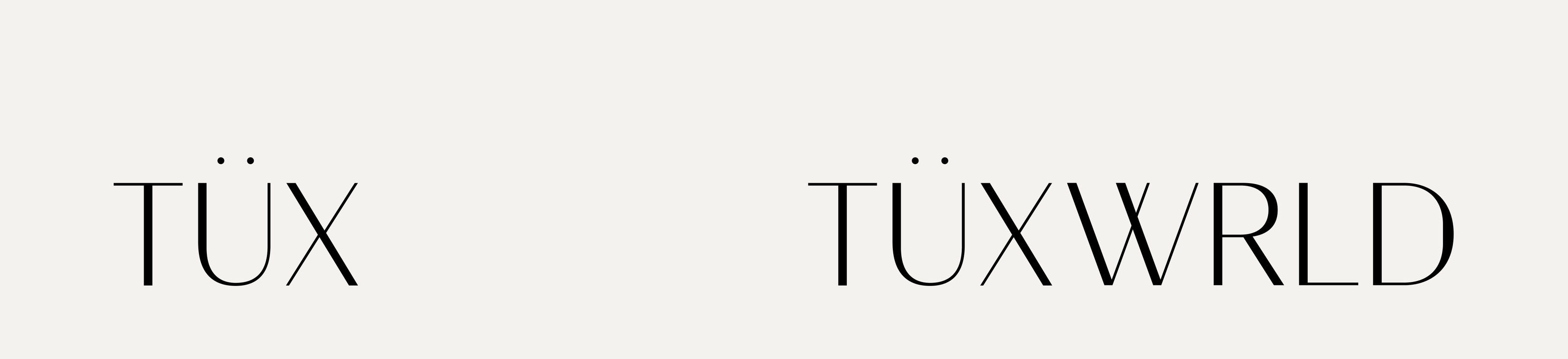TUX WRLD, Женский бренд одежды — Изображение №2 — Брендинг на Dprofile