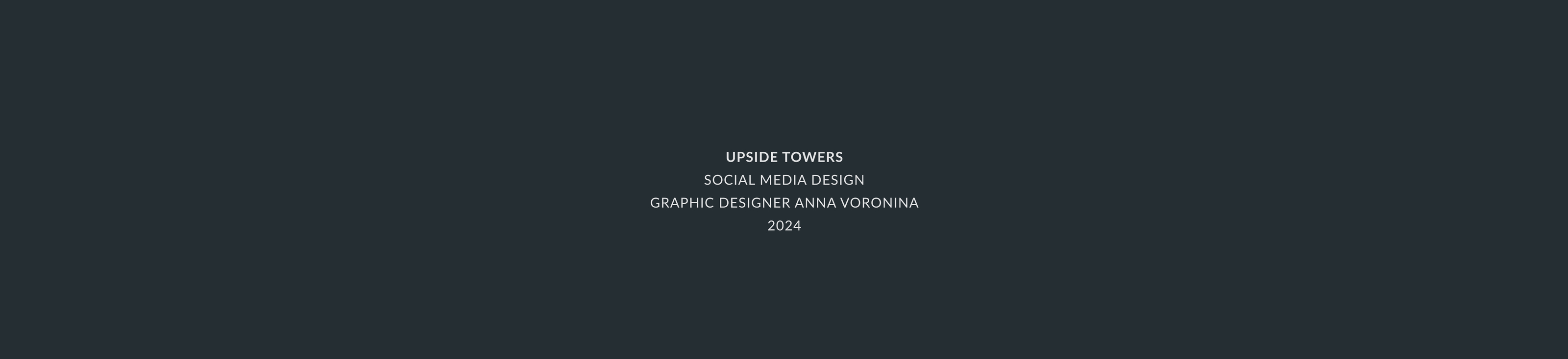 UPSIDE TOWERS, Жилой комплекс — Изображение №18 — Брендинг, Маркетинг на Dprofile