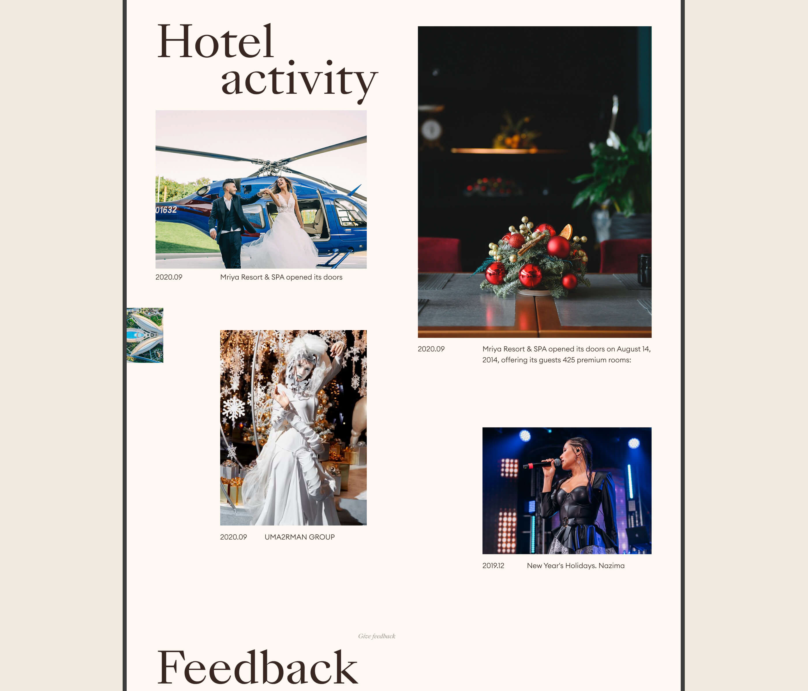 Hotel Mriya Resort&SPA redesign | UI UX — Изображение №29 — Интерфейсы на Dprofile