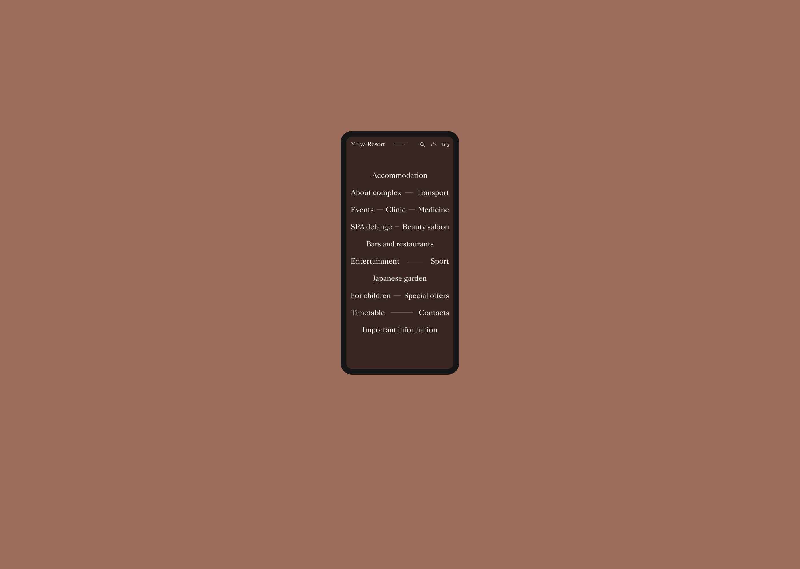 Hotel Mriya Resort&SPA redesign | UI UX — Изображение №15 — Интерфейсы на Dprofile