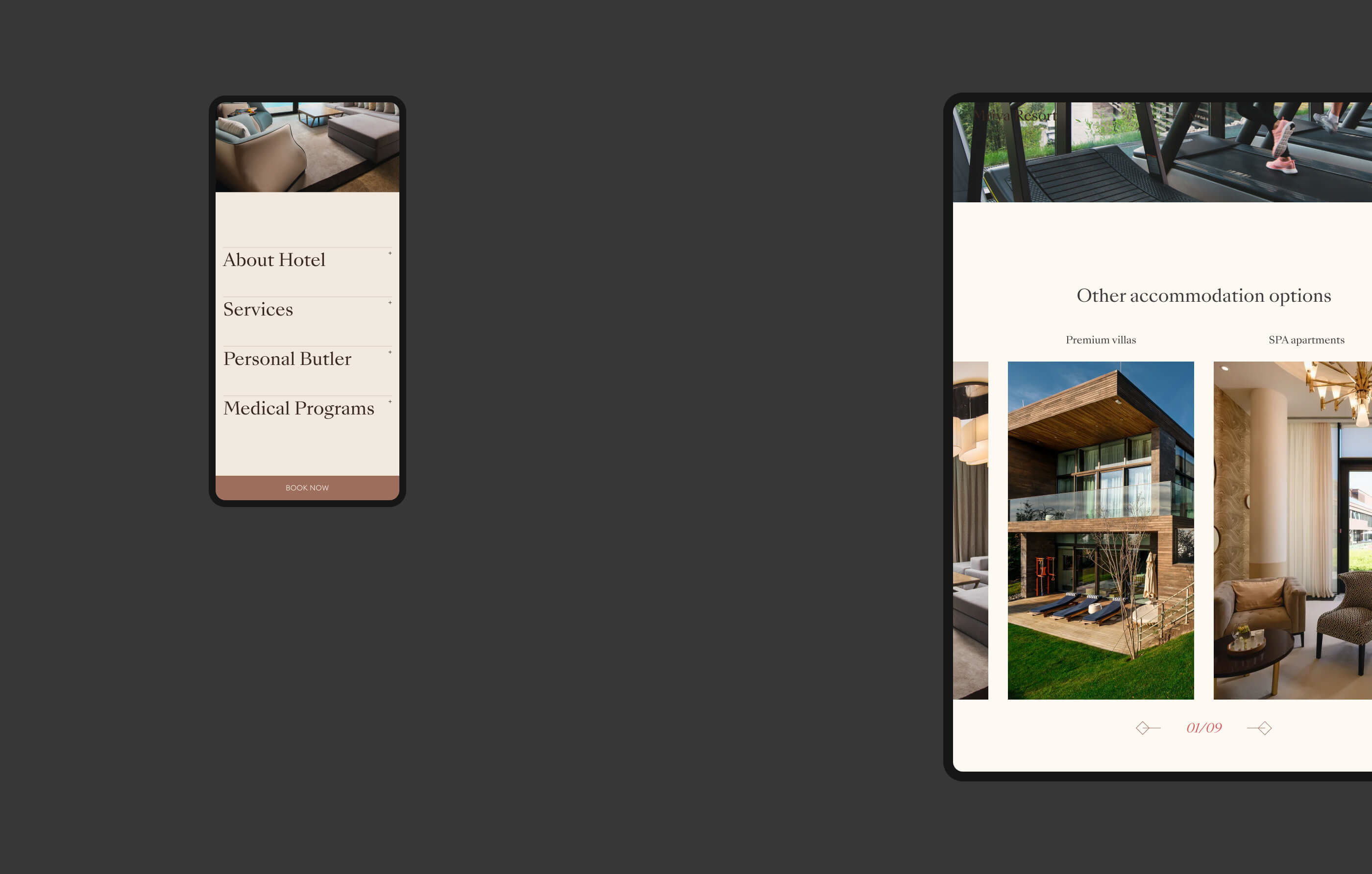 Hotel Mriya Resort&SPA redesign | UI UX — Изображение №21 — Интерфейсы на Dprofile