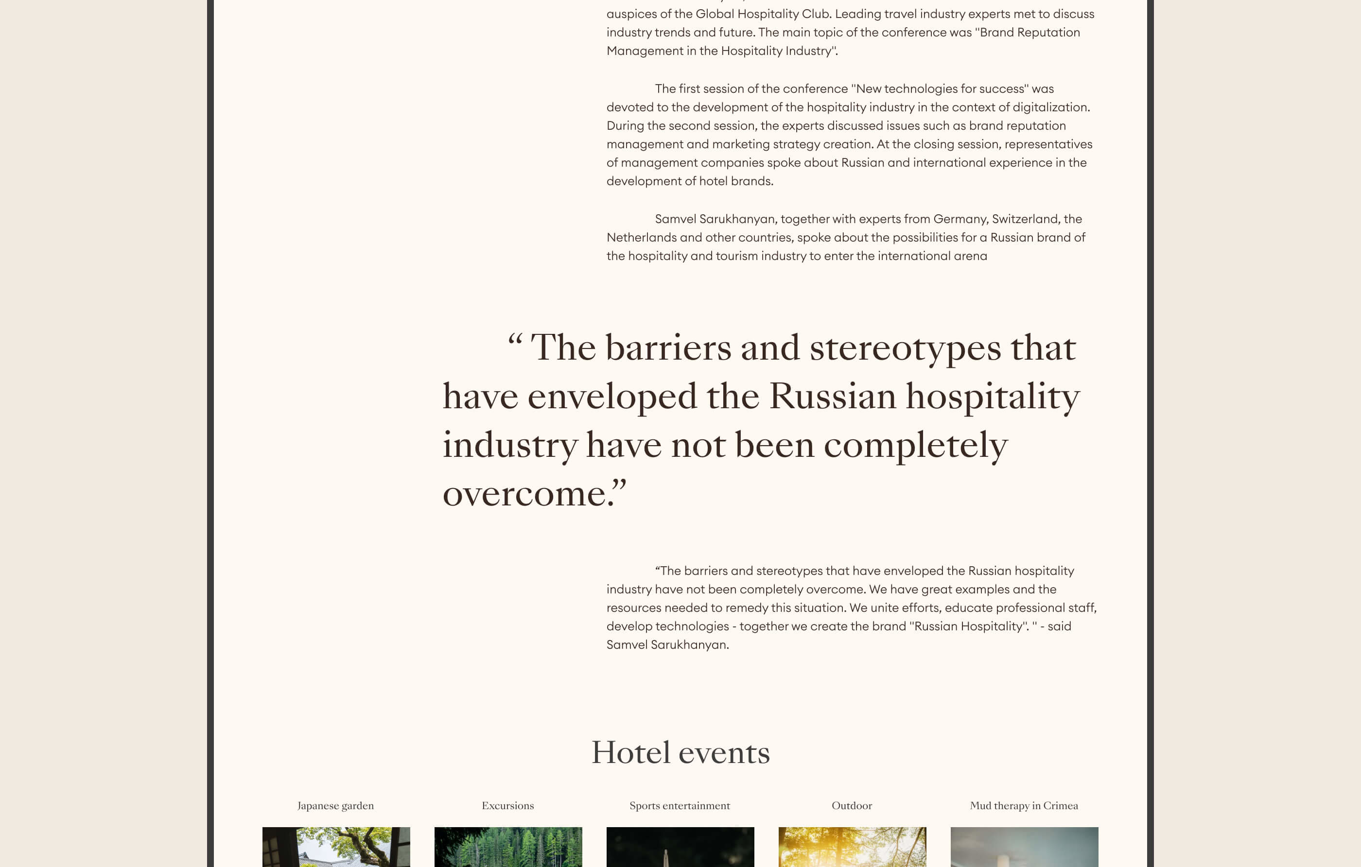 Hotel Mriya Resort&SPA redesign | UI UX — Изображение №40 — Интерфейсы на Dprofile