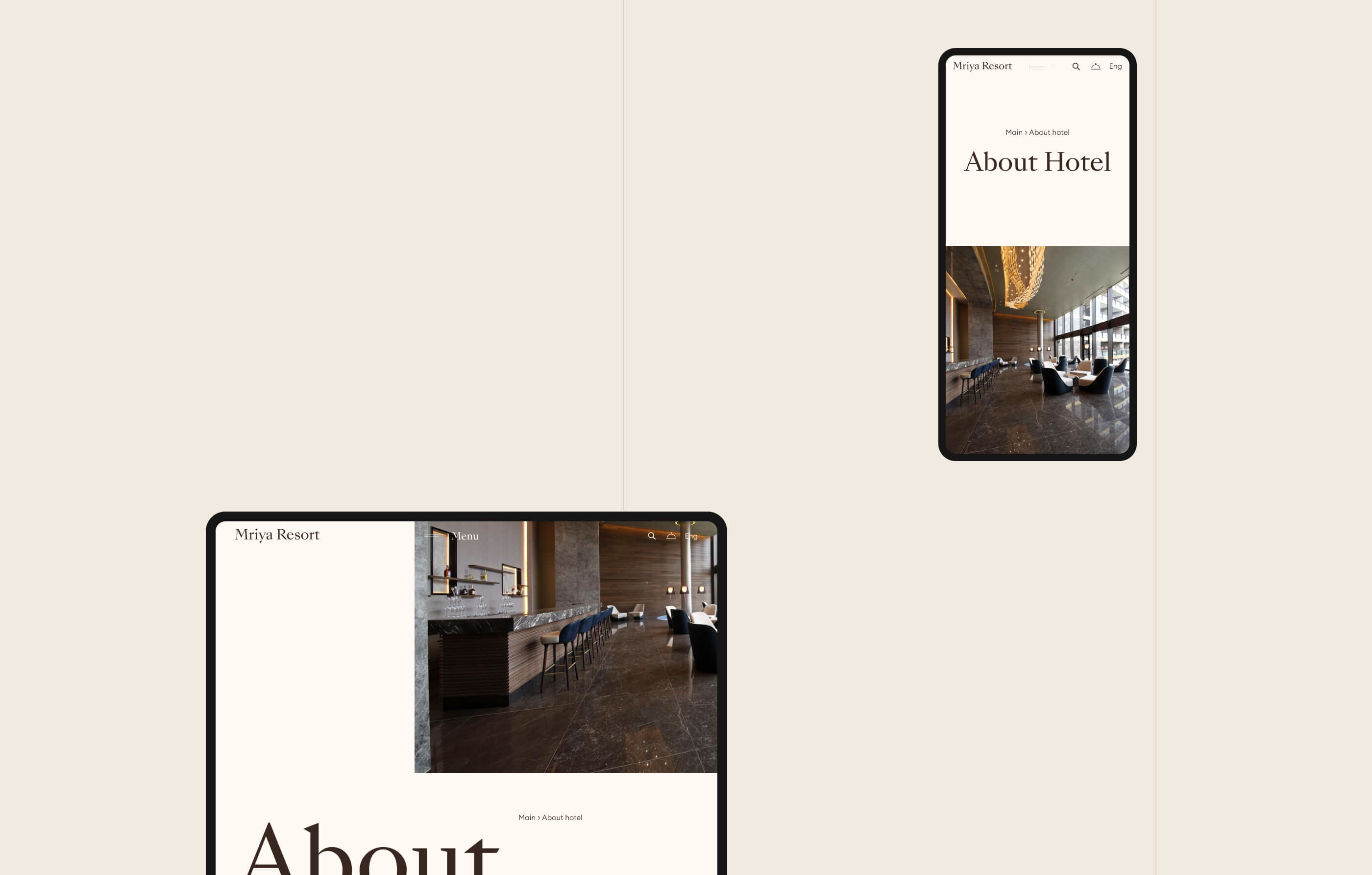 Hotel Mriya Resort&SPA redesign | UI UX — Изображение №31 — Интерфейсы на Dprofile