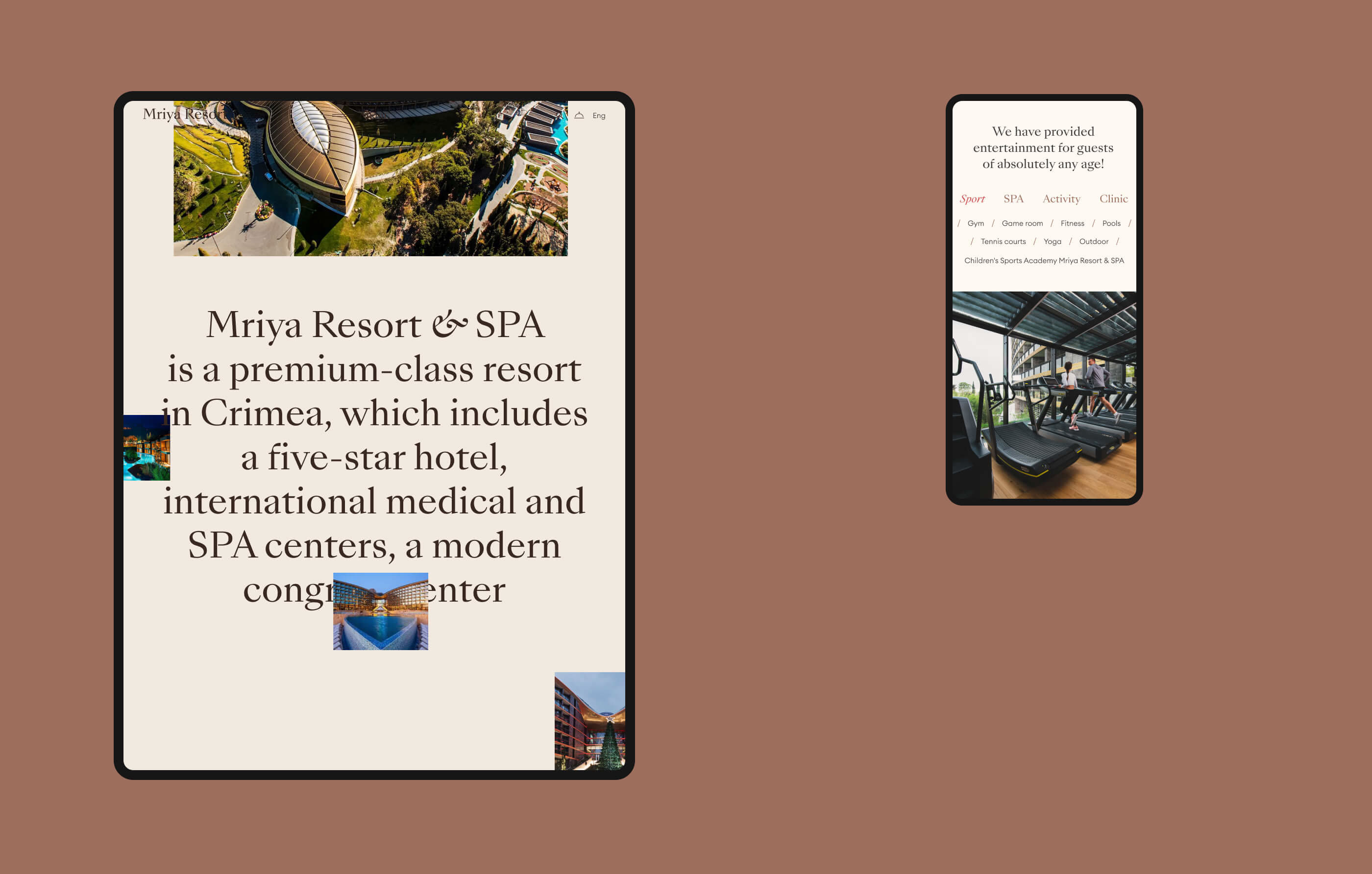 Hotel Mriya Resort&SPA redesign | UI UX — Изображение №14 — Интерфейсы на Dprofile