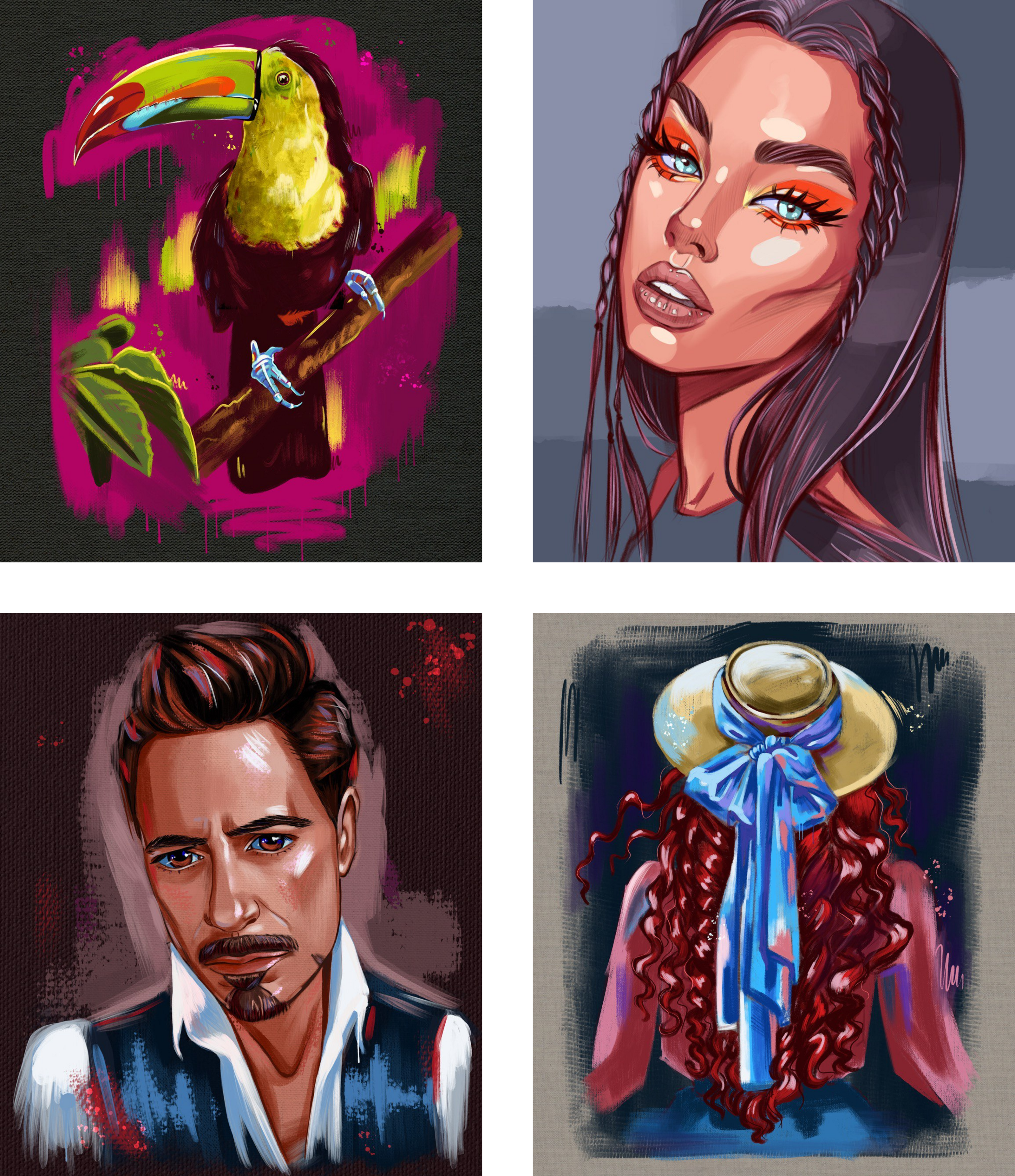 Масляная живопись — Изображение №5 — Иллюстрация, Графика на Dprofile