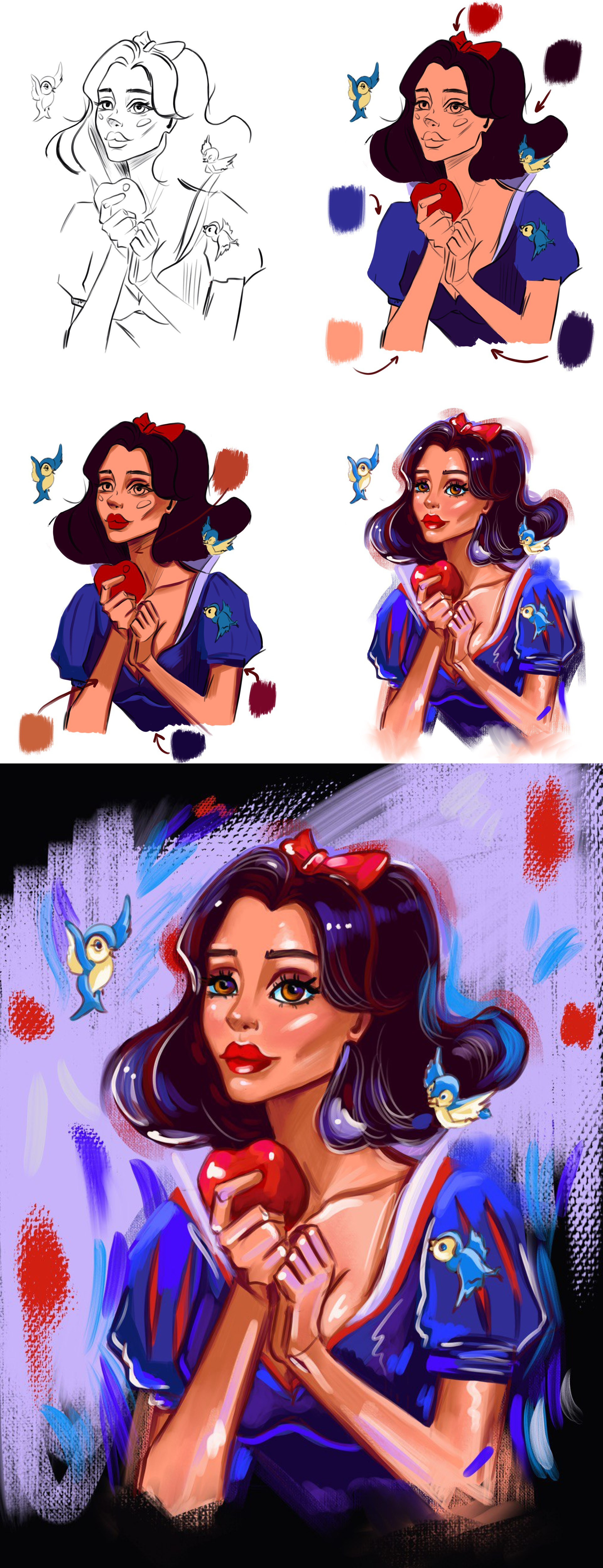 Масляная живопись — Изображение №2 — Иллюстрация, Графика на Dprofile