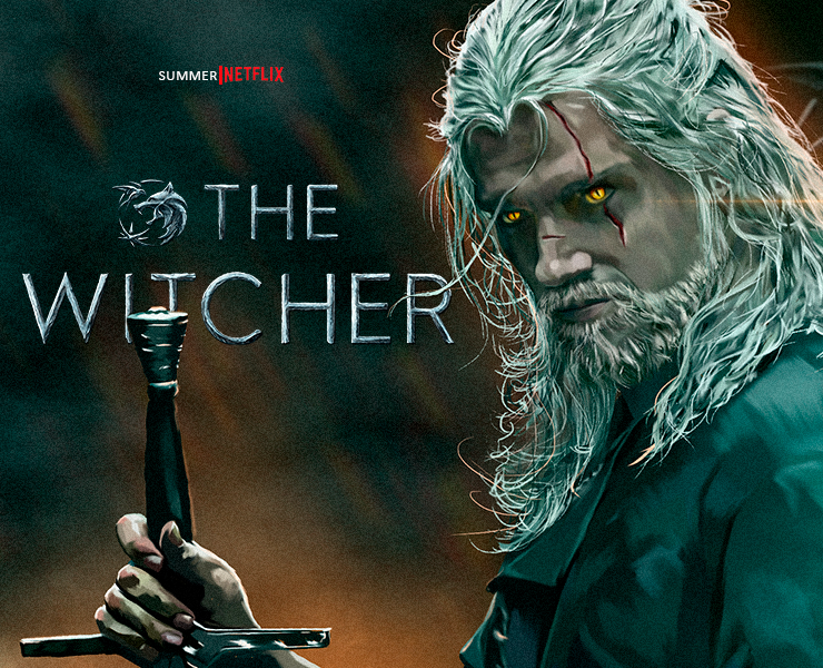 Fanart illustration on the series from Netflix "The Witcher" — Иллюстрация на Dprofile