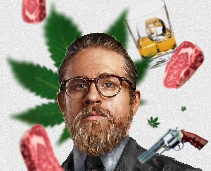 Fanart illustration for the film "The Gentlemen" — Иллюстрация на Dprofile