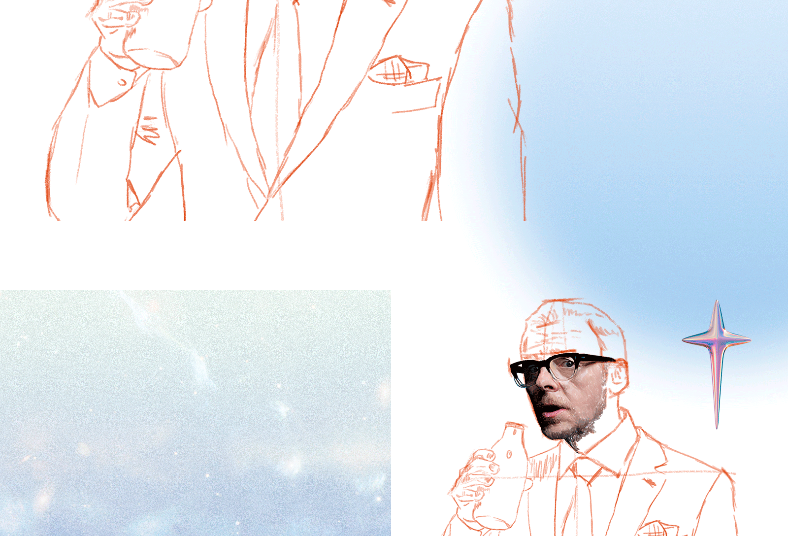 Digital portrait of Simon Pegg — Изображение №9 — Иллюстрация на Dprofile