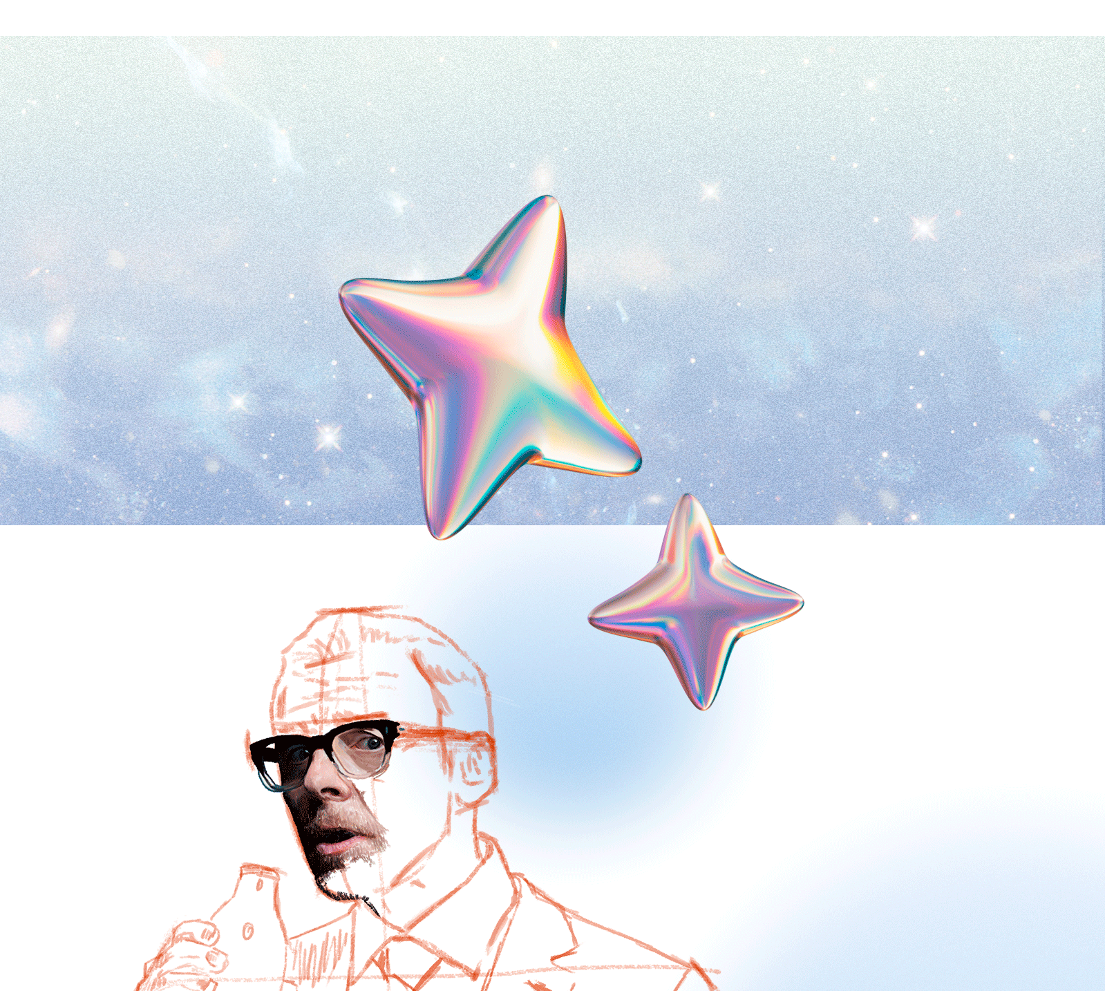 Digital portrait of Simon Pegg — Изображение №8 — Иллюстрация на Dprofile