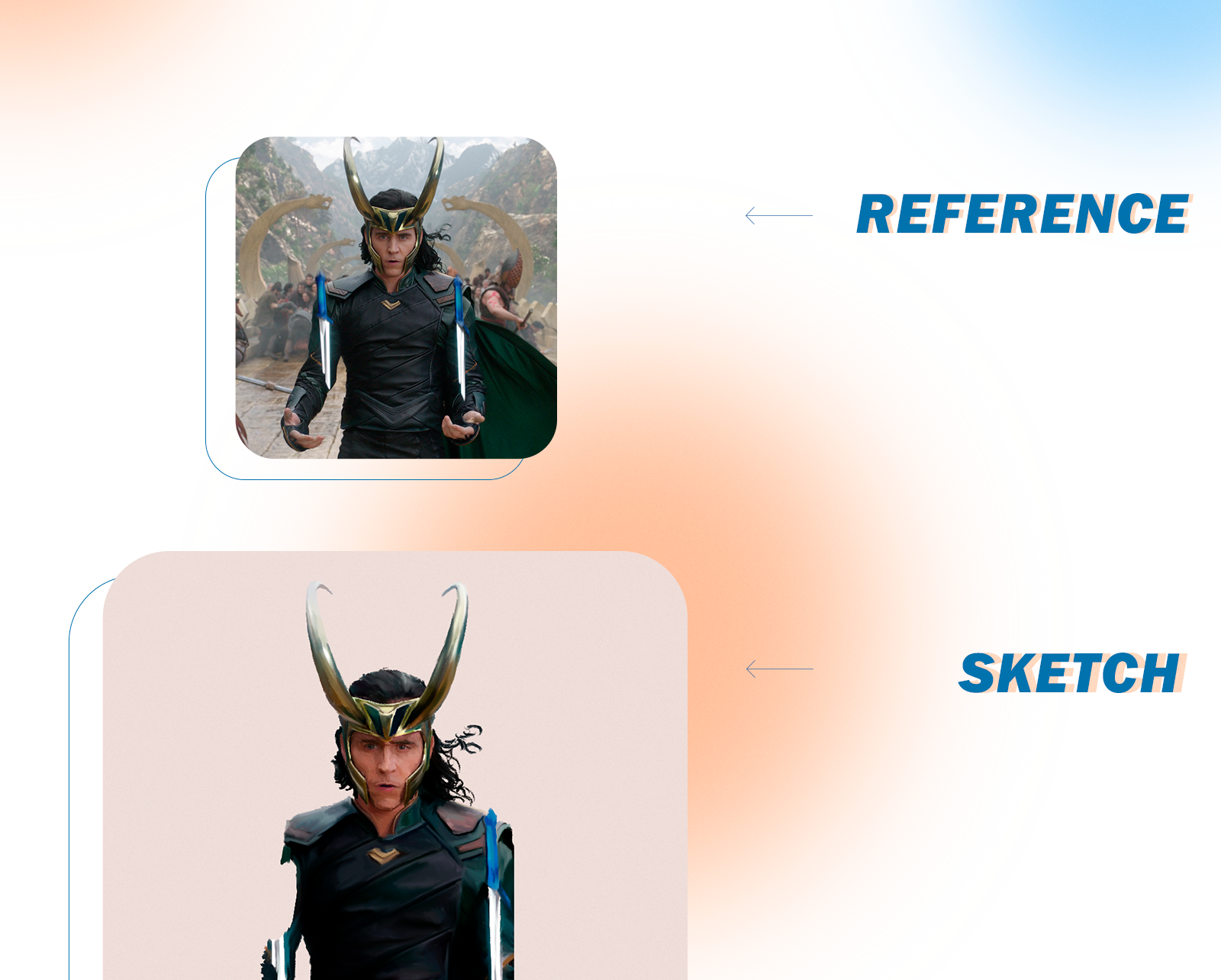 Tom Hiddleston - sketches and portraits — Изображение №13 — Иллюстрация на Dprofile