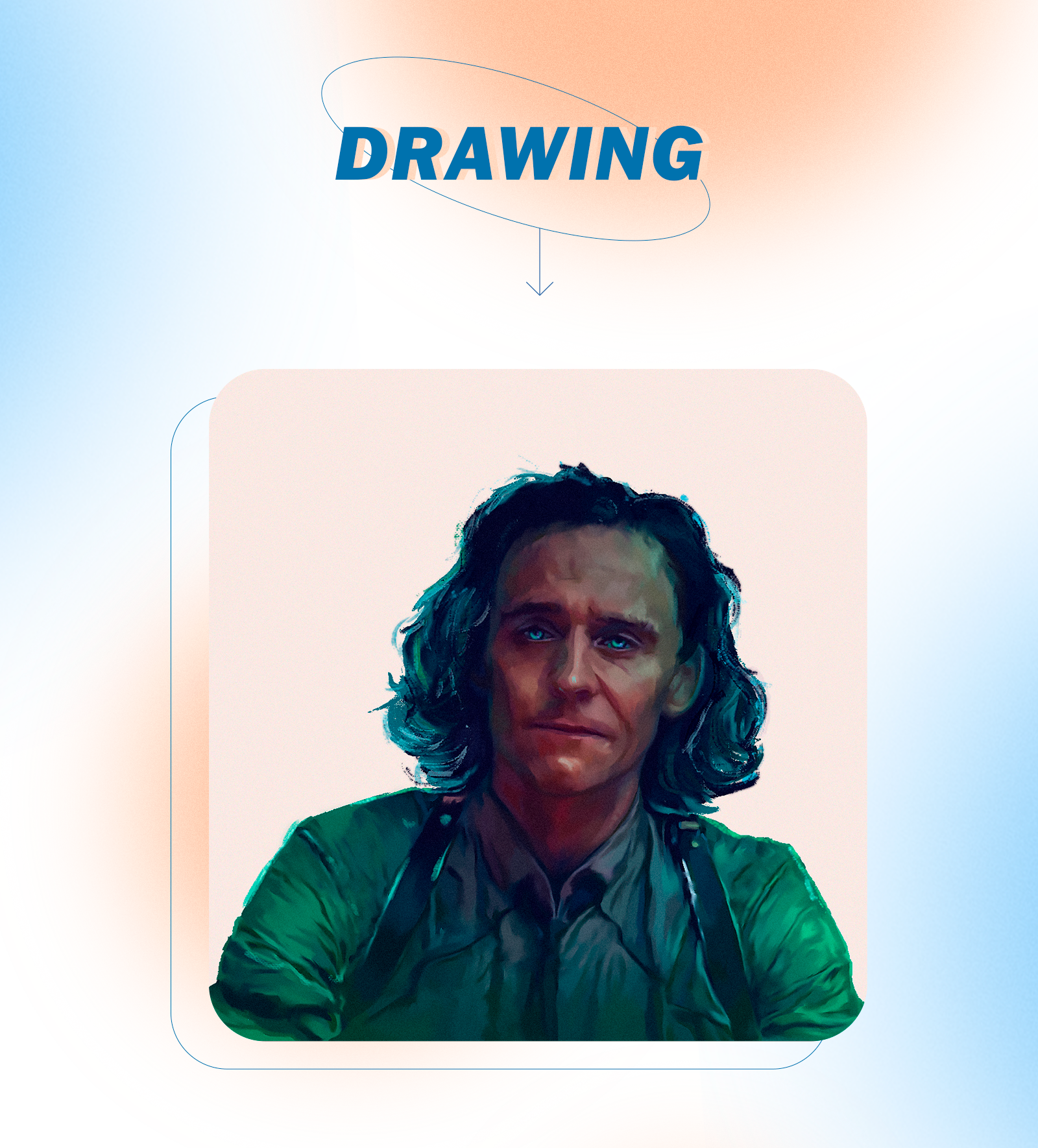 Tom Hiddleston - sketches and portraits — Изображение №18 — Иллюстрация на Dprofile