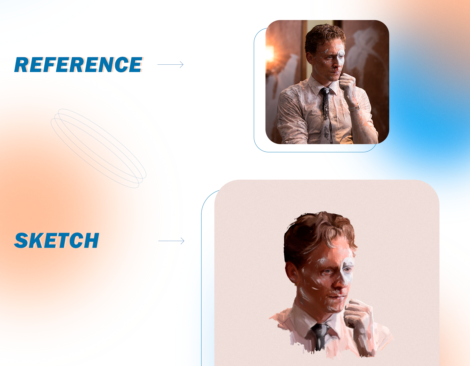 Tom Hiddleston - sketches and portraits — Изображение №11 — Иллюстрация на Dprofile