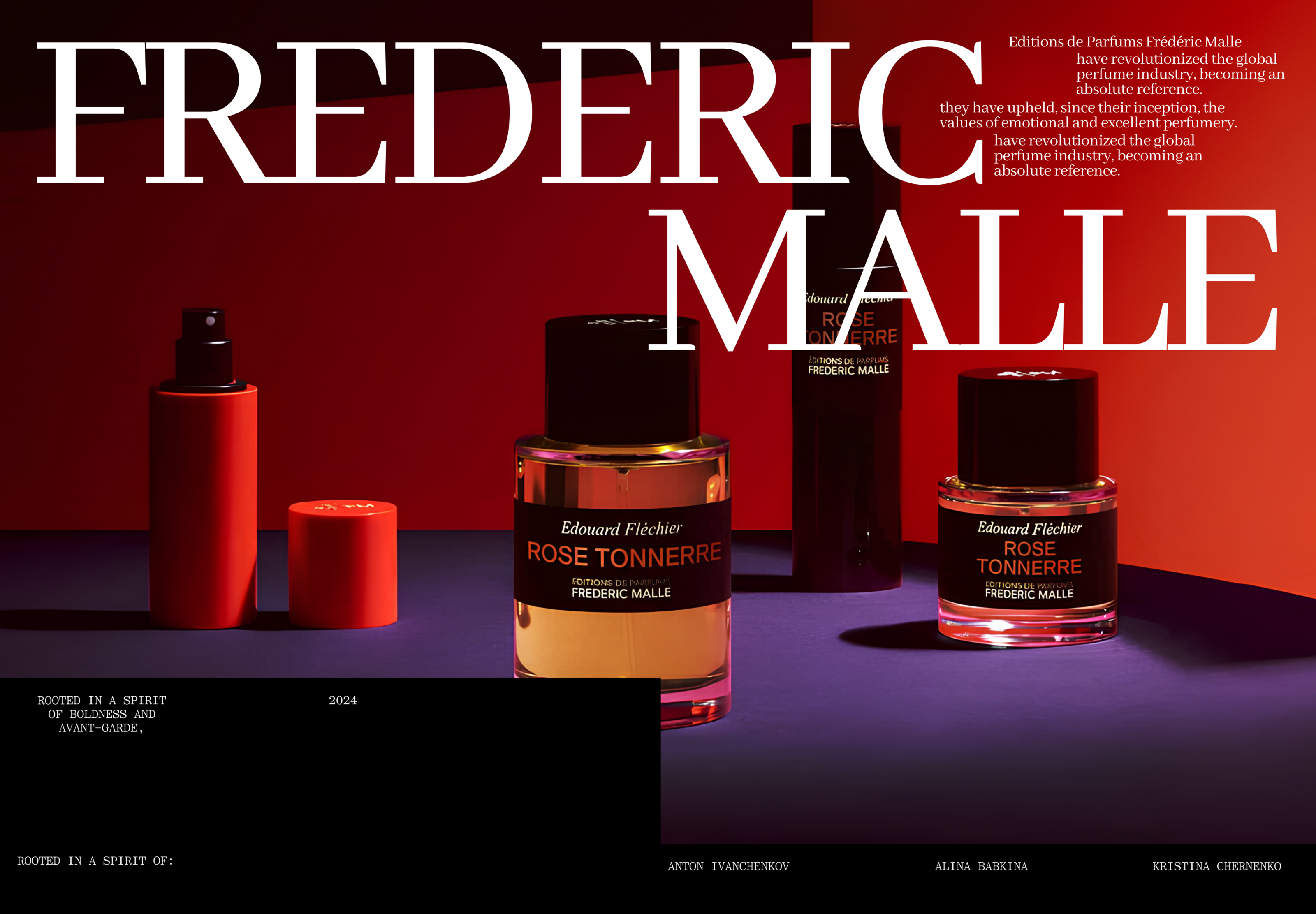Frederic Malle | E-commerce — Изображение №1 — Интерфейсы на Dprofile