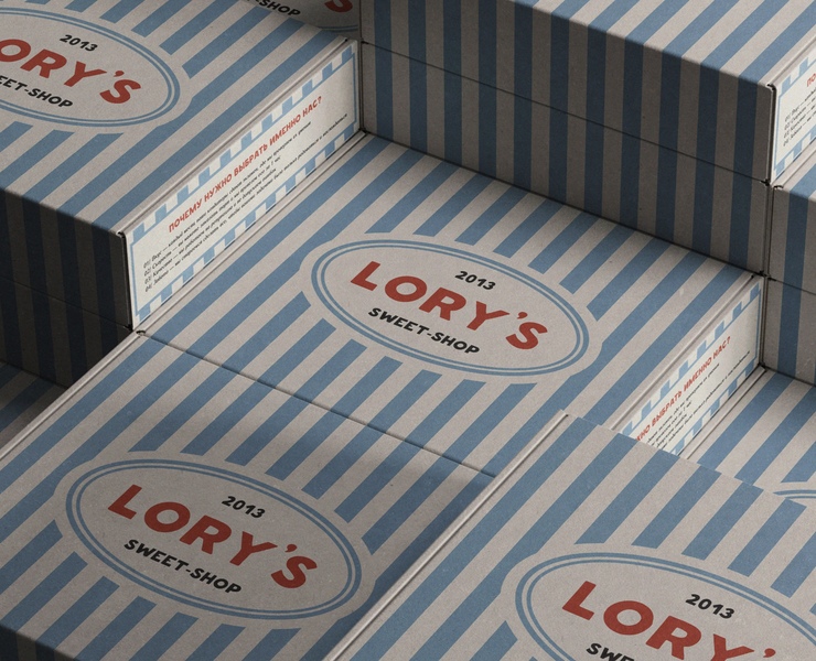 Lory's — Брендинг, Графика на Dprofile