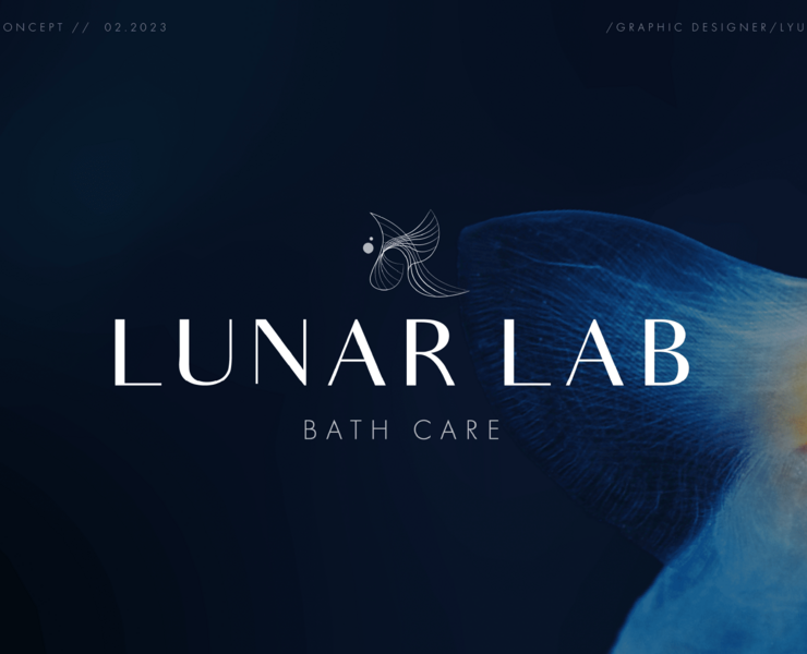 Фирменный стиль для Lunar Lab — Брендинг, Графика на Dprofile