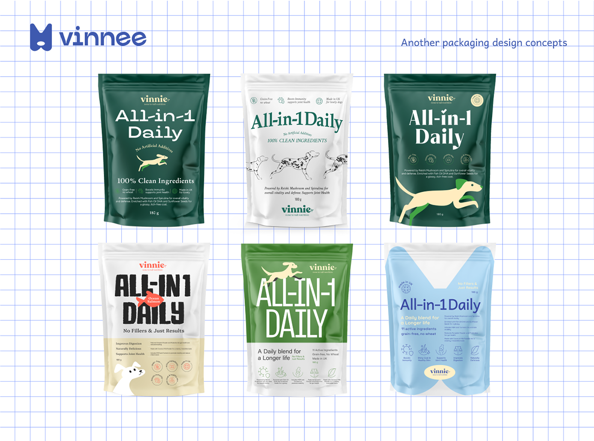 Vinnee All-in-1 Daily / Дизайн упаковки — Изображение №11 — Брендинг на Dprofile
