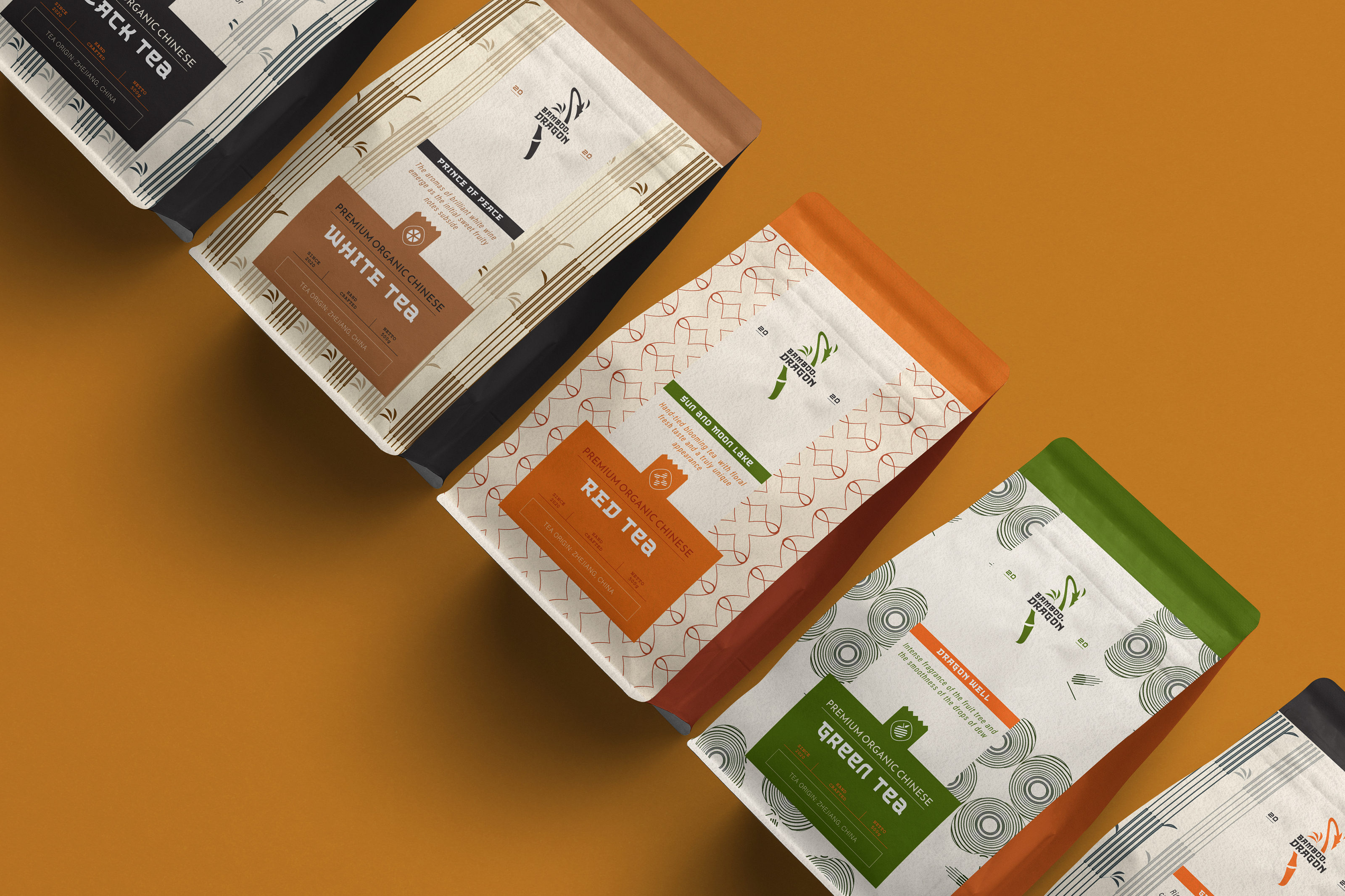 Bamboo Dragon | Tea packaging — Изображение №9 — Брендинг на Dprofile