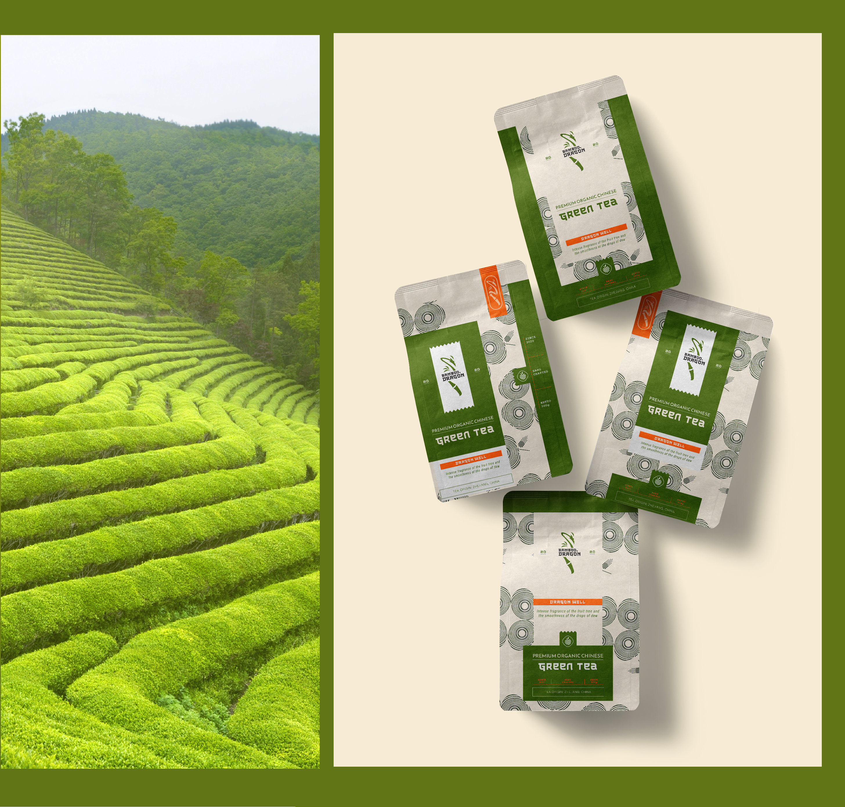 Bamboo Dragon | Tea packaging — Изображение №7 — Брендинг на Dprofile