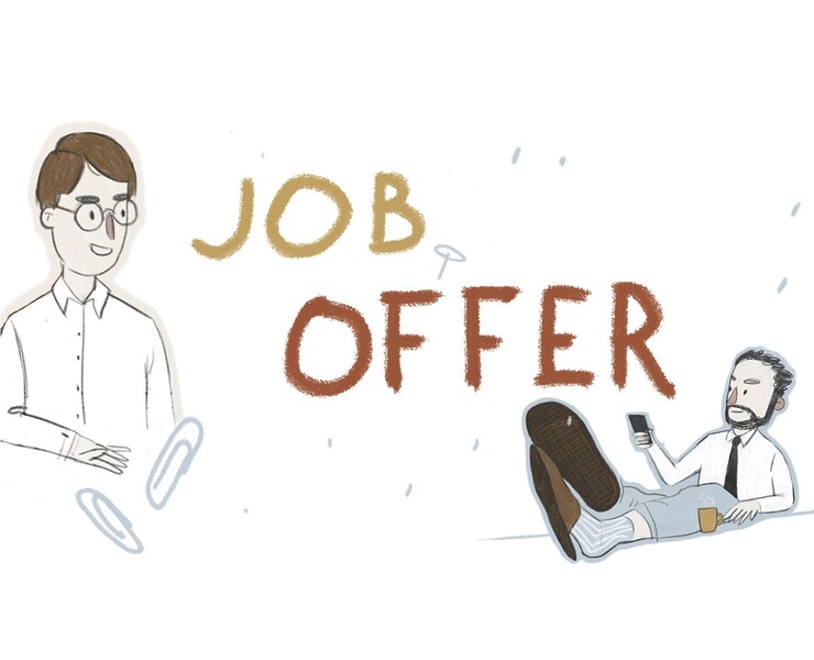 JOB OFFER — Иллюстрация на Dprofile