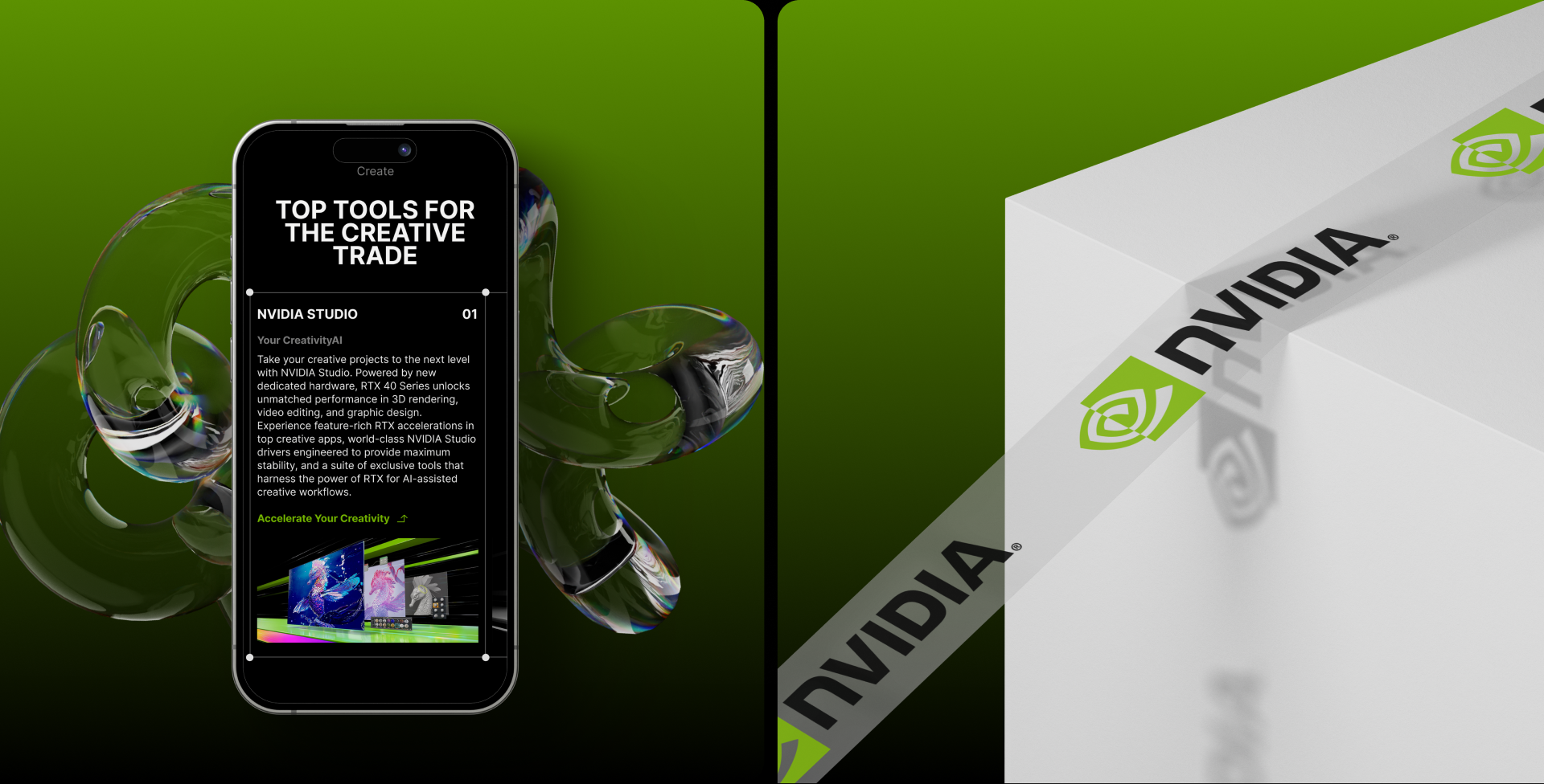 GeForce RTX 4090 | Redesign concept — Изображение №10 — Интерфейсы на Dprofile