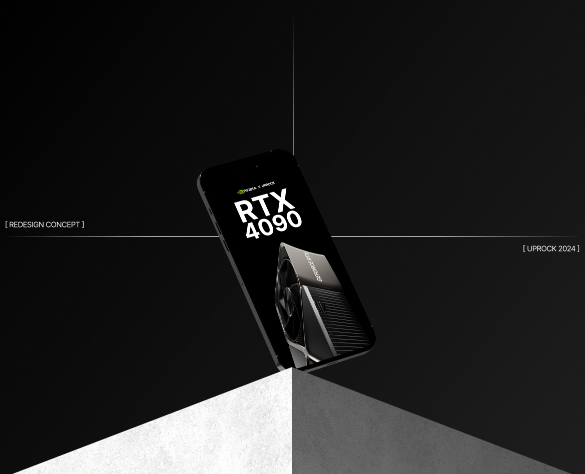 GeForce RTX 4090 | Redesign concept — Интерфейсы на Dprofile