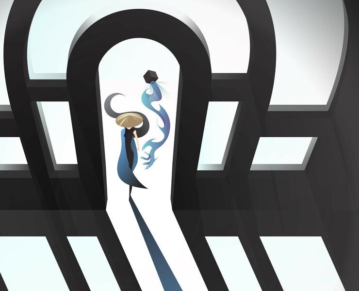 Aya in search of relics — Иллюстрация на Dprofile