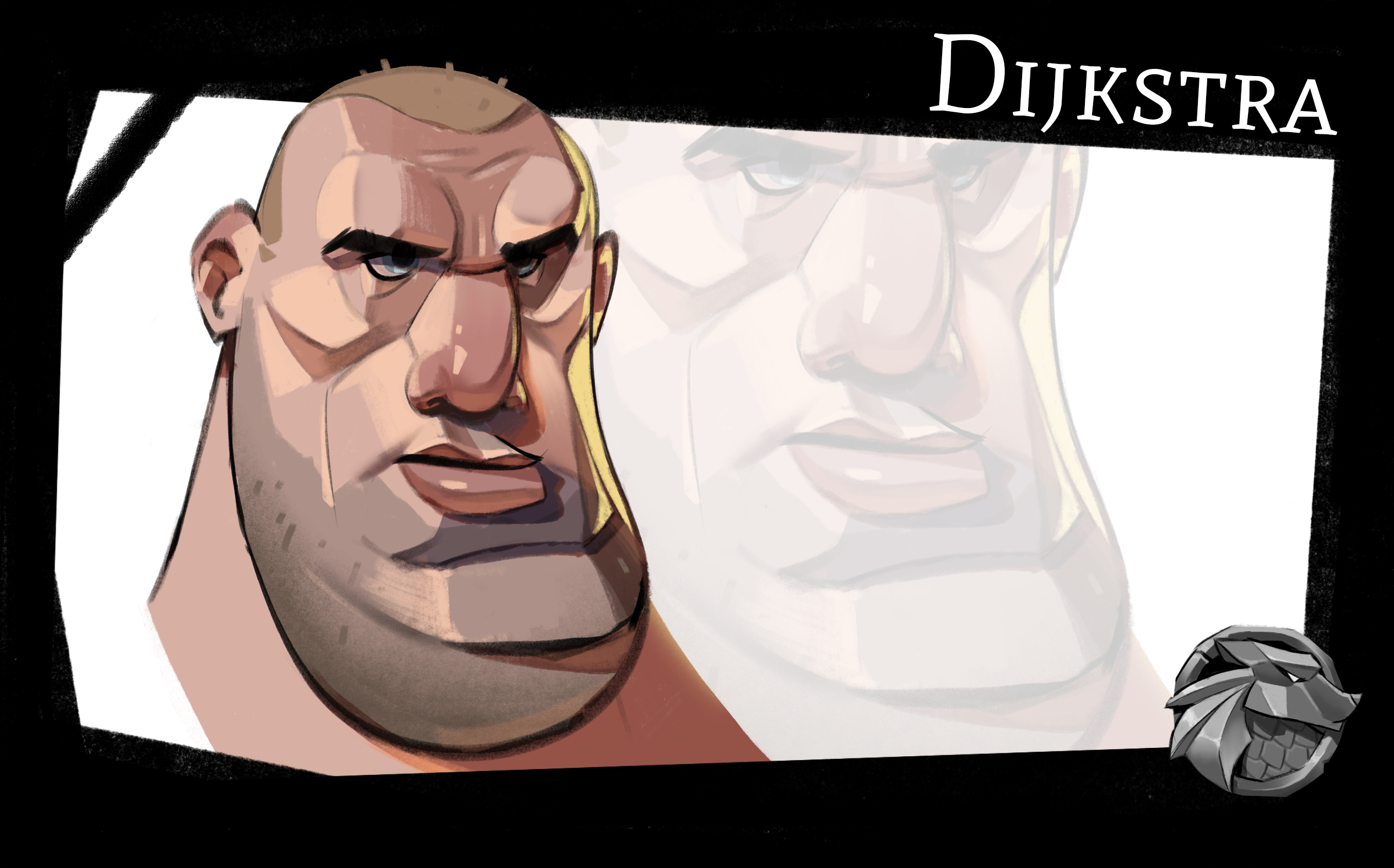 Stylized Heads (the Witcher edition) — Изображение №4 — Иллюстрация на Dprofile