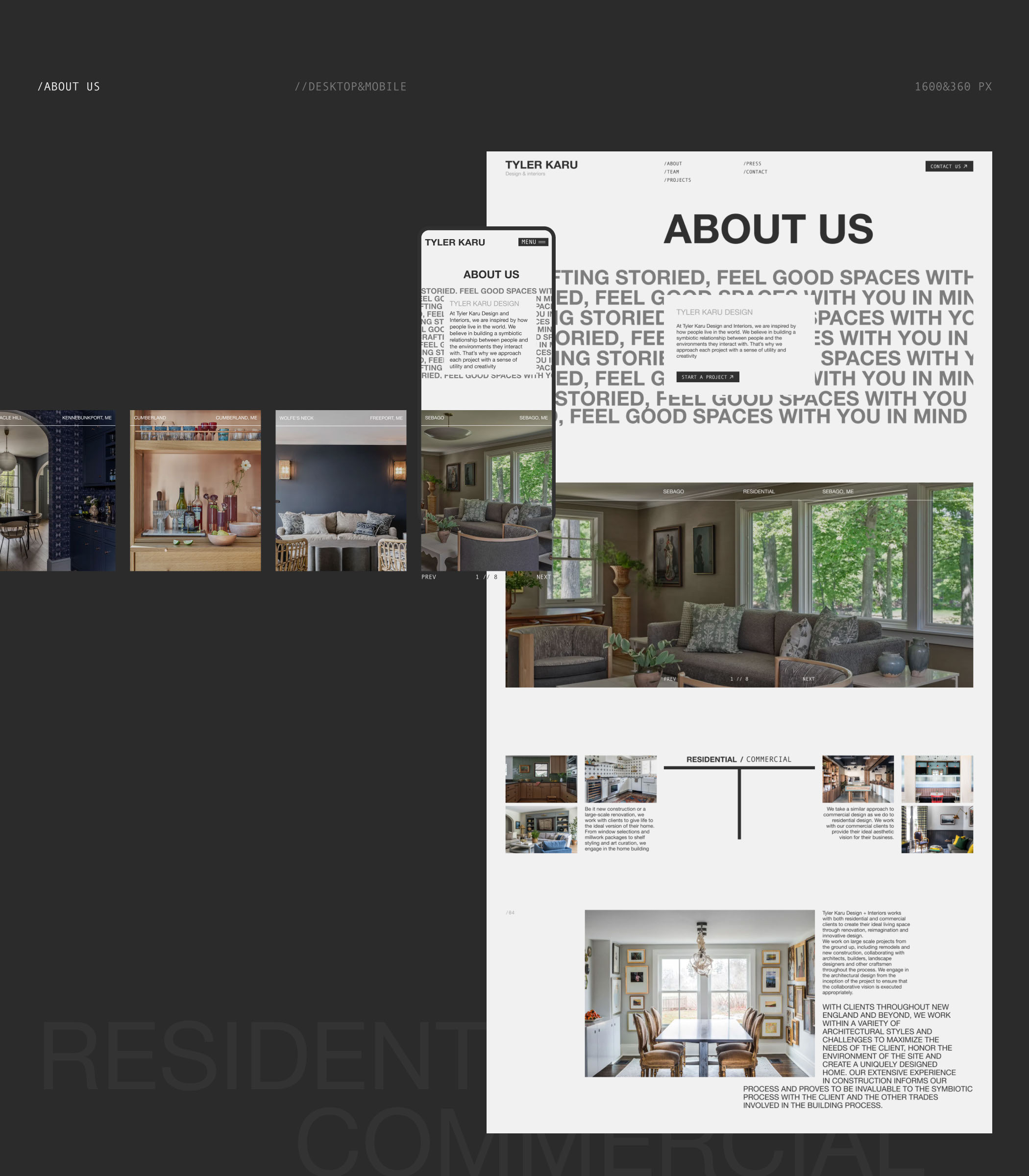 TYLER KARU – Design&Interior // Corporate Redesign — Изображение №7 — Интерфейсы на Dprofile