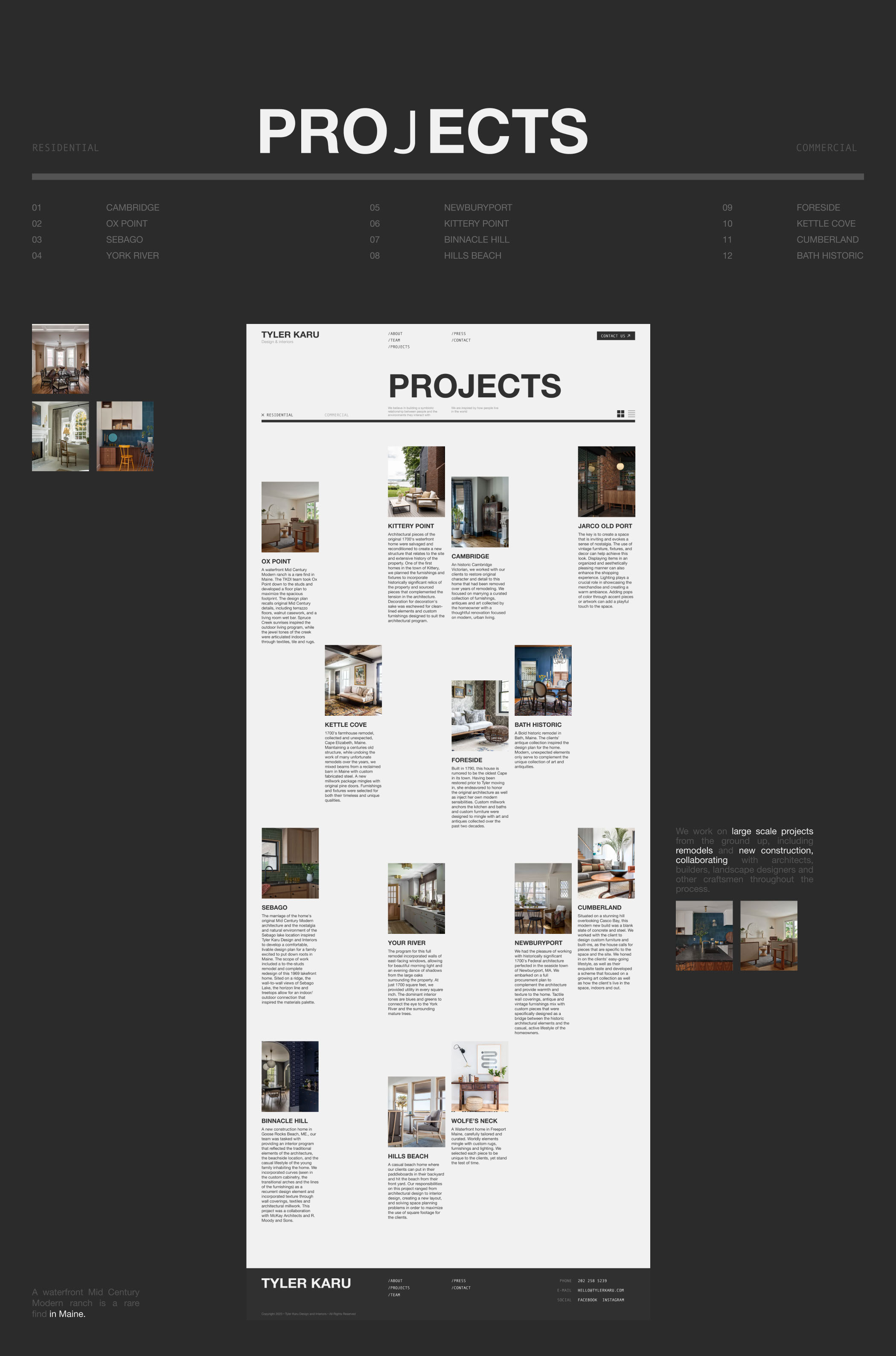 TYLER KARU – Design&Interior // Corporate Redesign — Изображение №5 — Интерфейсы на Dprofile