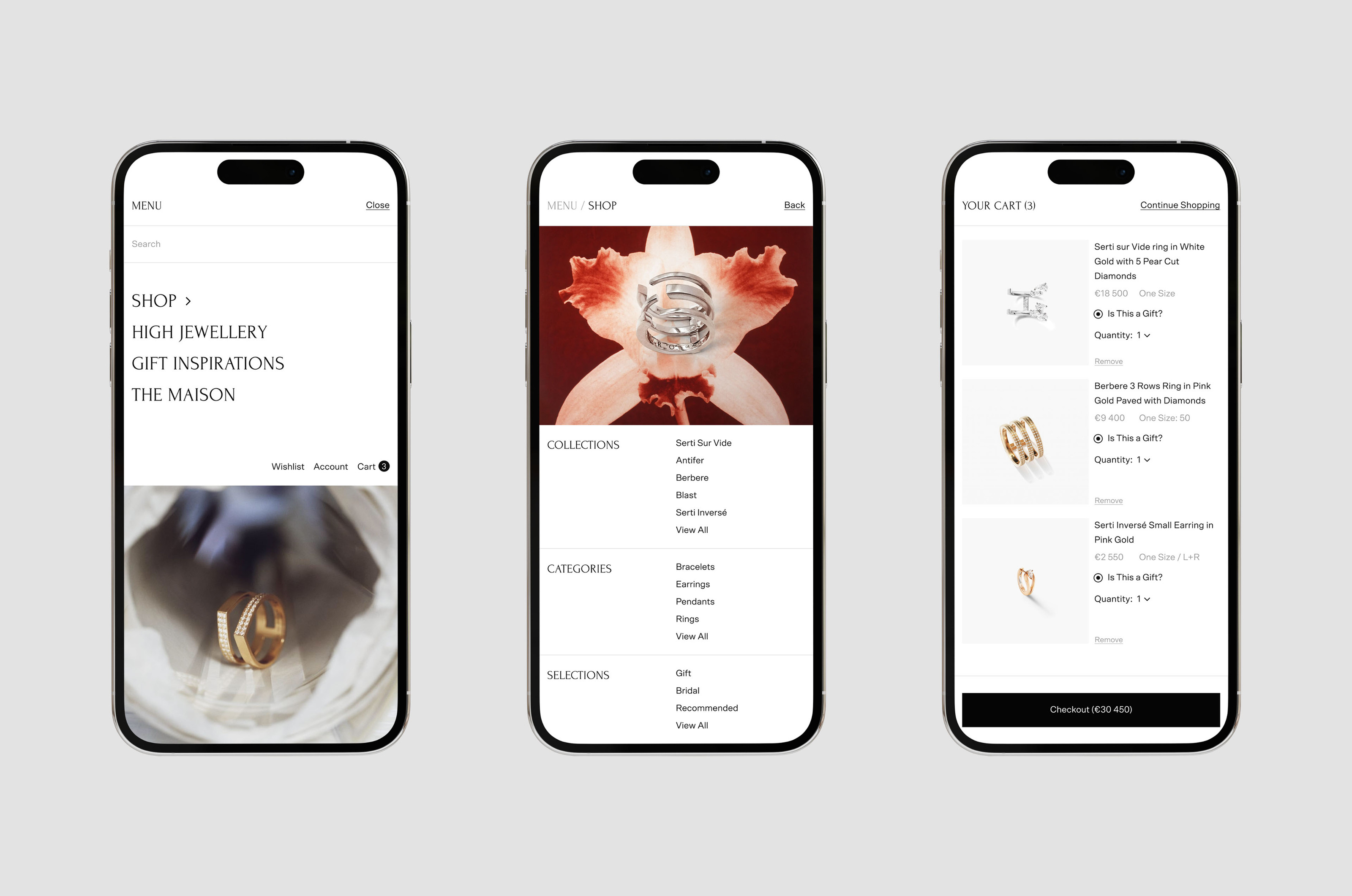 Repossi - Avant-garde Jewellery (e-commerce) — Изображение №14 — Интерфейсы на Dprofile