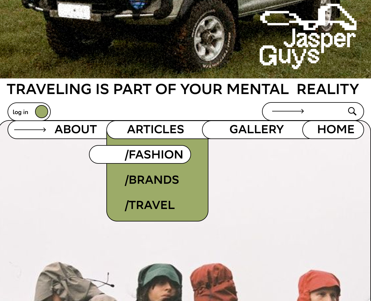 Jasper Guys travel magazine — Интерфейсы, Графика на Dprofile
