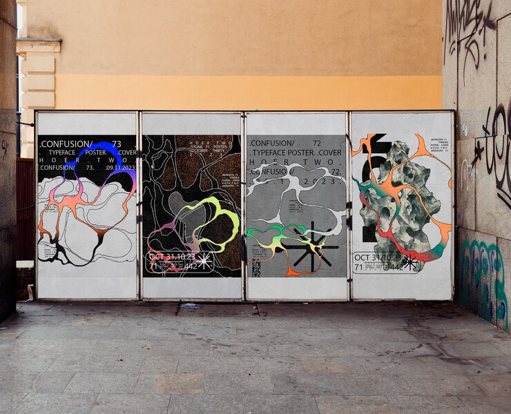 Confusion posters types 2023 — Графика на Dprofile