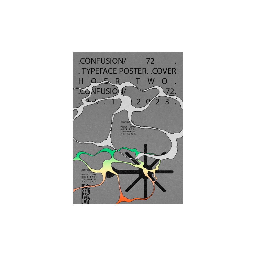Confusion posters types 2023 — Изображение №3 — Графика на Dprofile