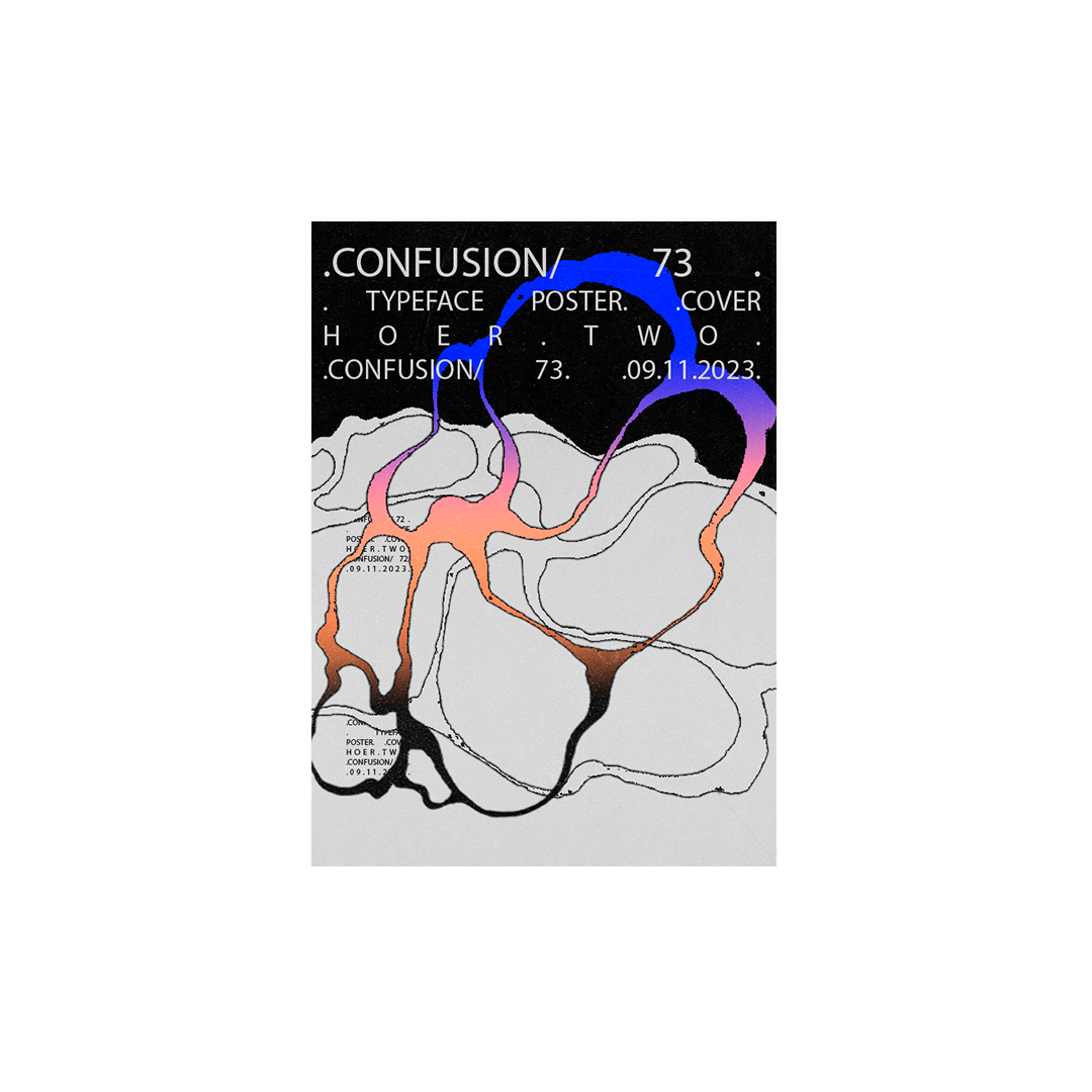 Confusion posters types 2023 — Изображение №4 — Графика на Dprofile