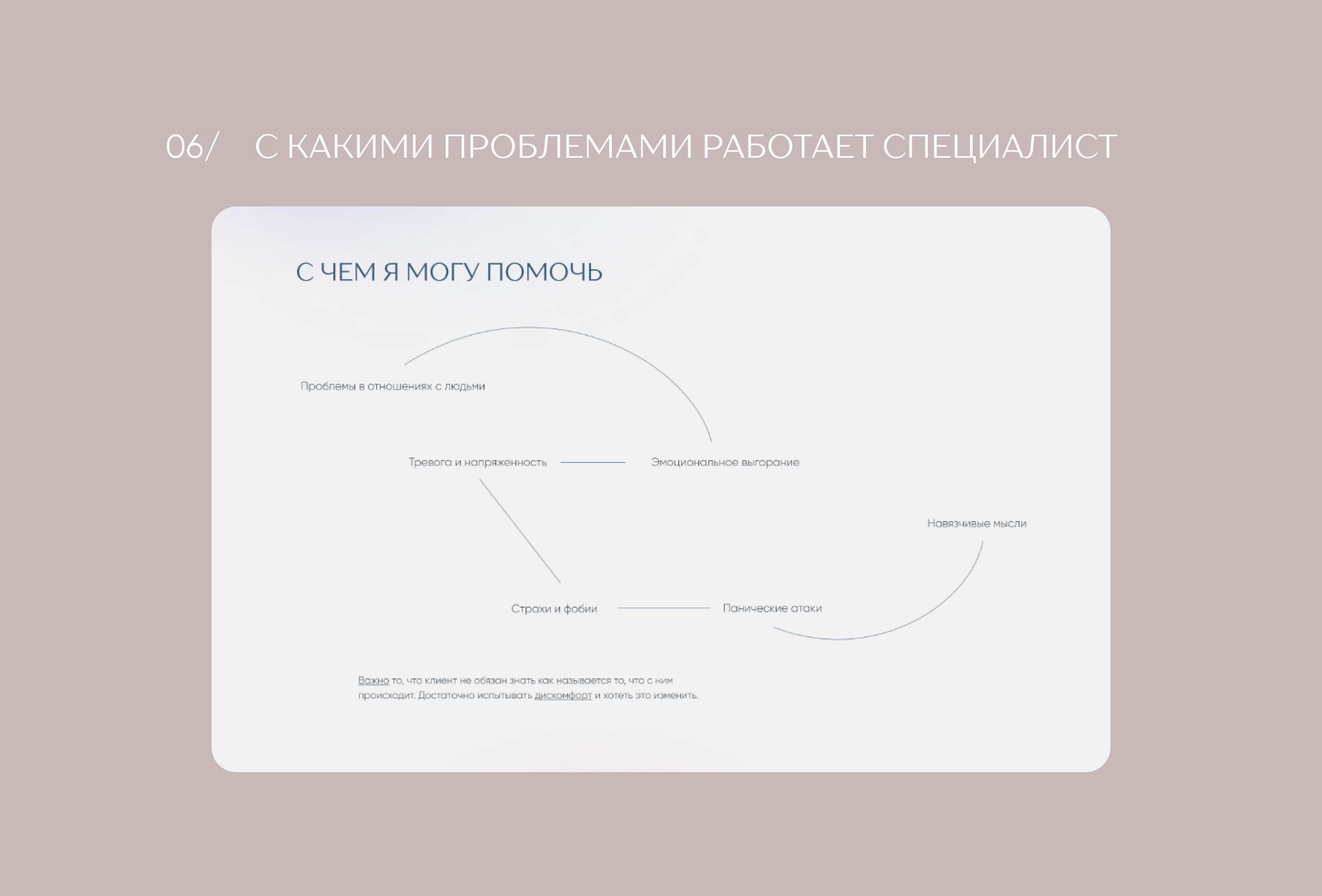 Личный сайт для психолога — Изображение №9 — Интерфейсы на Dprofile