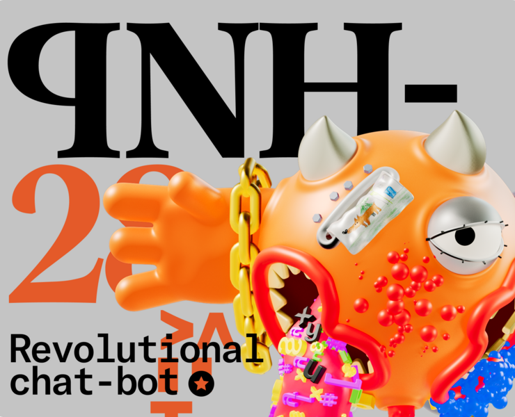 ꟼNH-28. Revolutional chat-bot — Интерфейсы, 3D на Dprofile