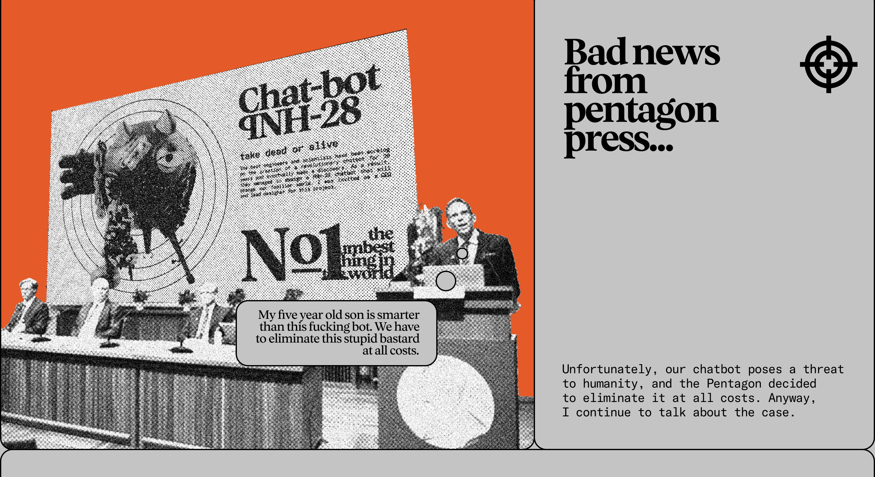 ꟼNH-28. Revolutional chat-bot — Изображение №4 — 3D, Интерфейсы на Dprofile