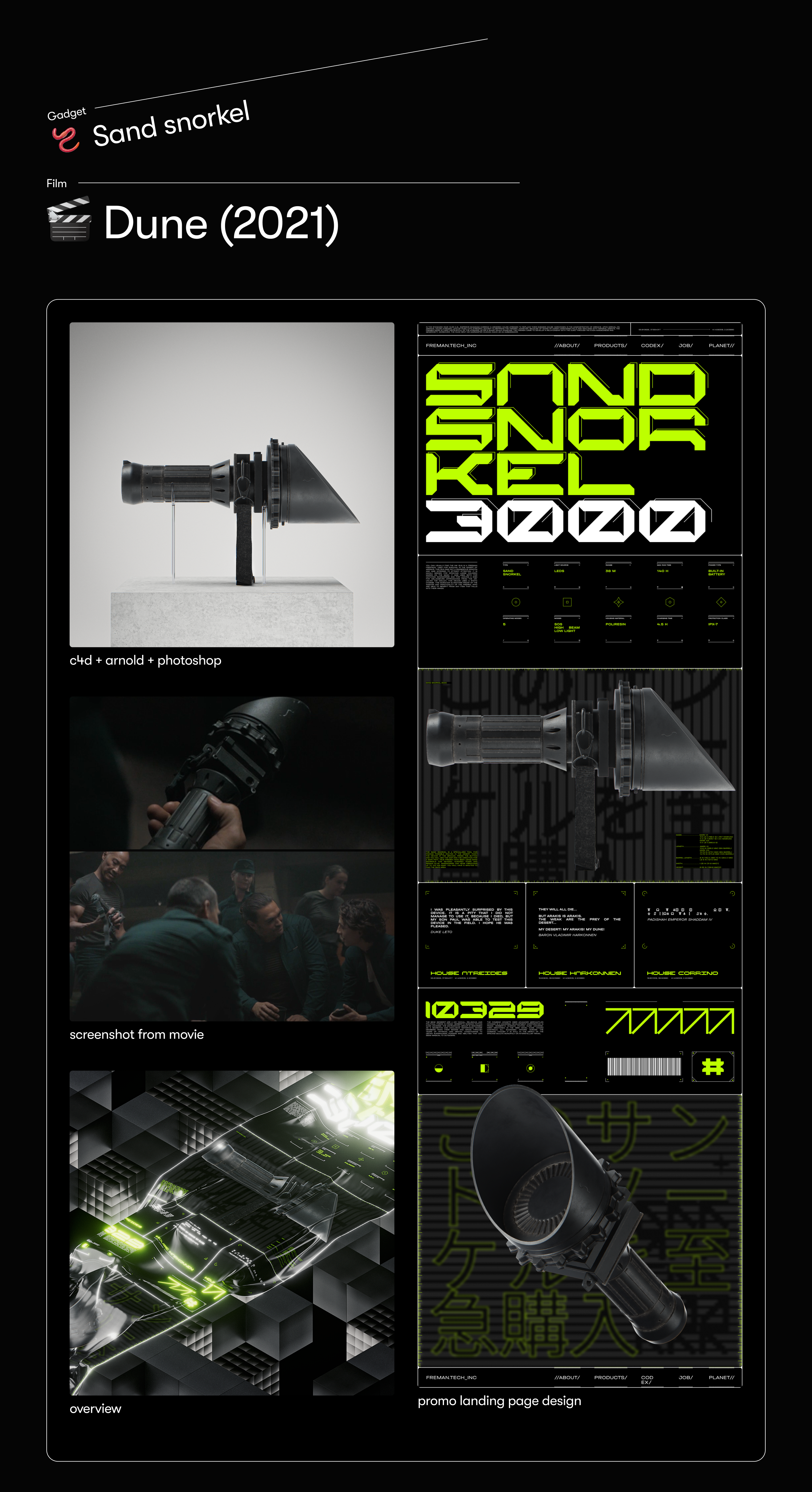 3D Gadgets from famous movies. Set #1 — Изображение №8 — Брендинг, 3D на Dprofile