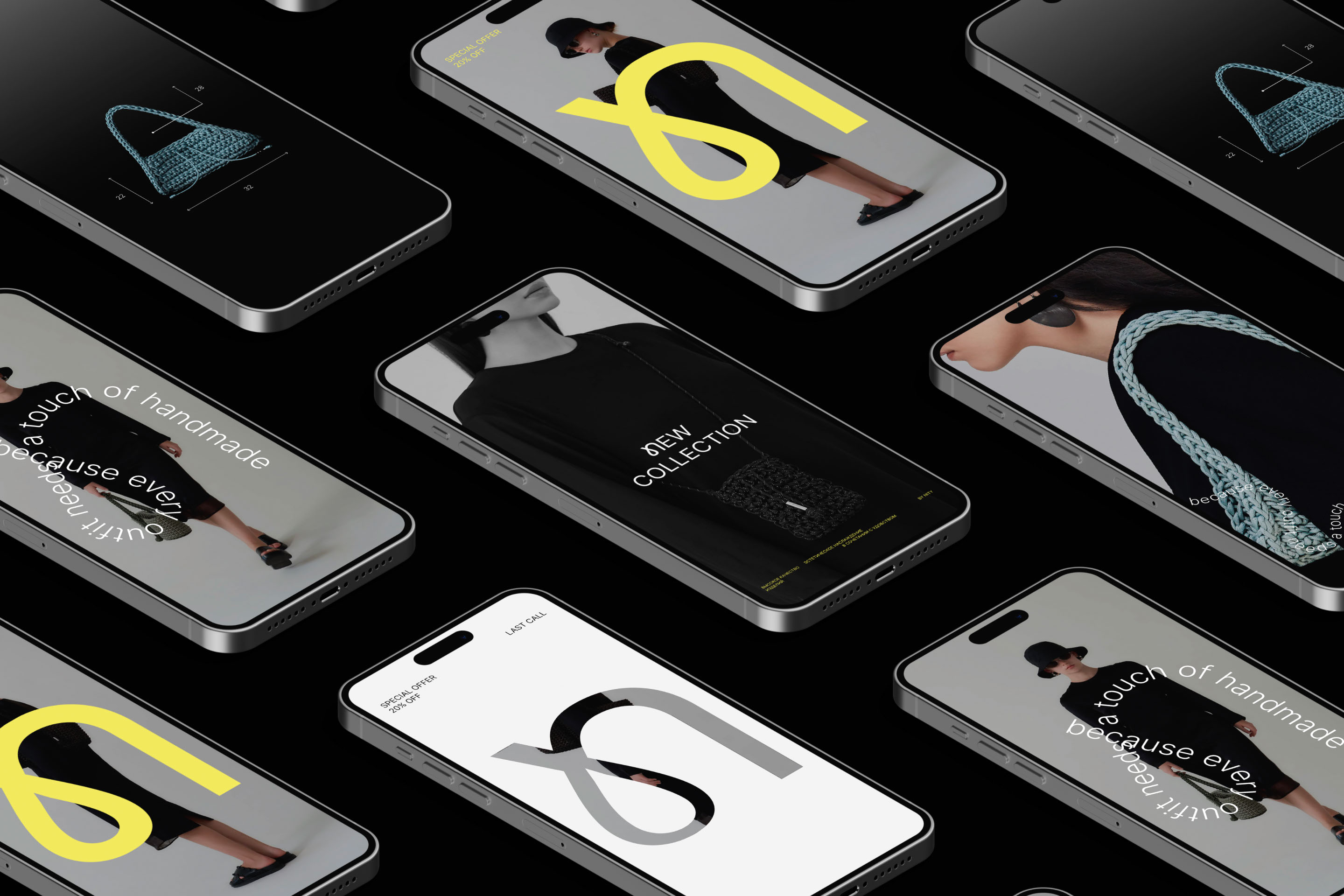 NITY - Identity for brand of knitted bags — Изображение №14 — Брендинг, Графика на Dprofile