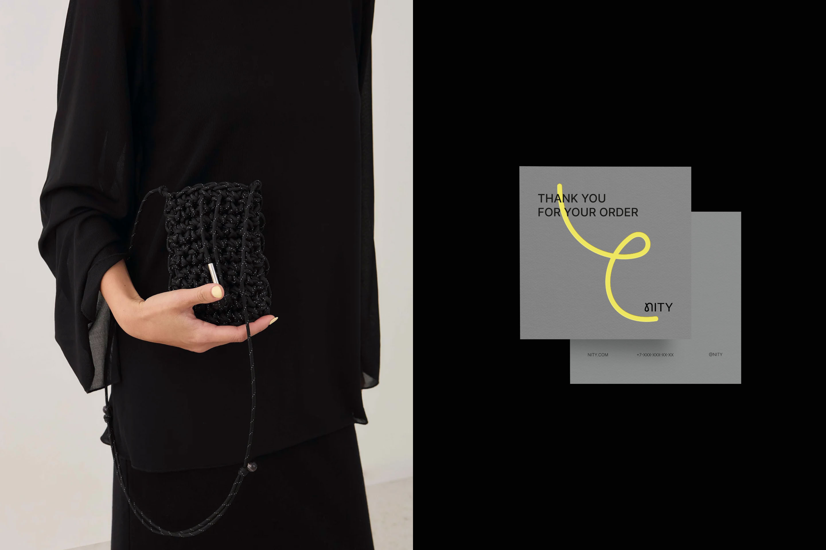 NITY - Identity for brand of knitted bags — Изображение №12 — Брендинг, Графика на Dprofile